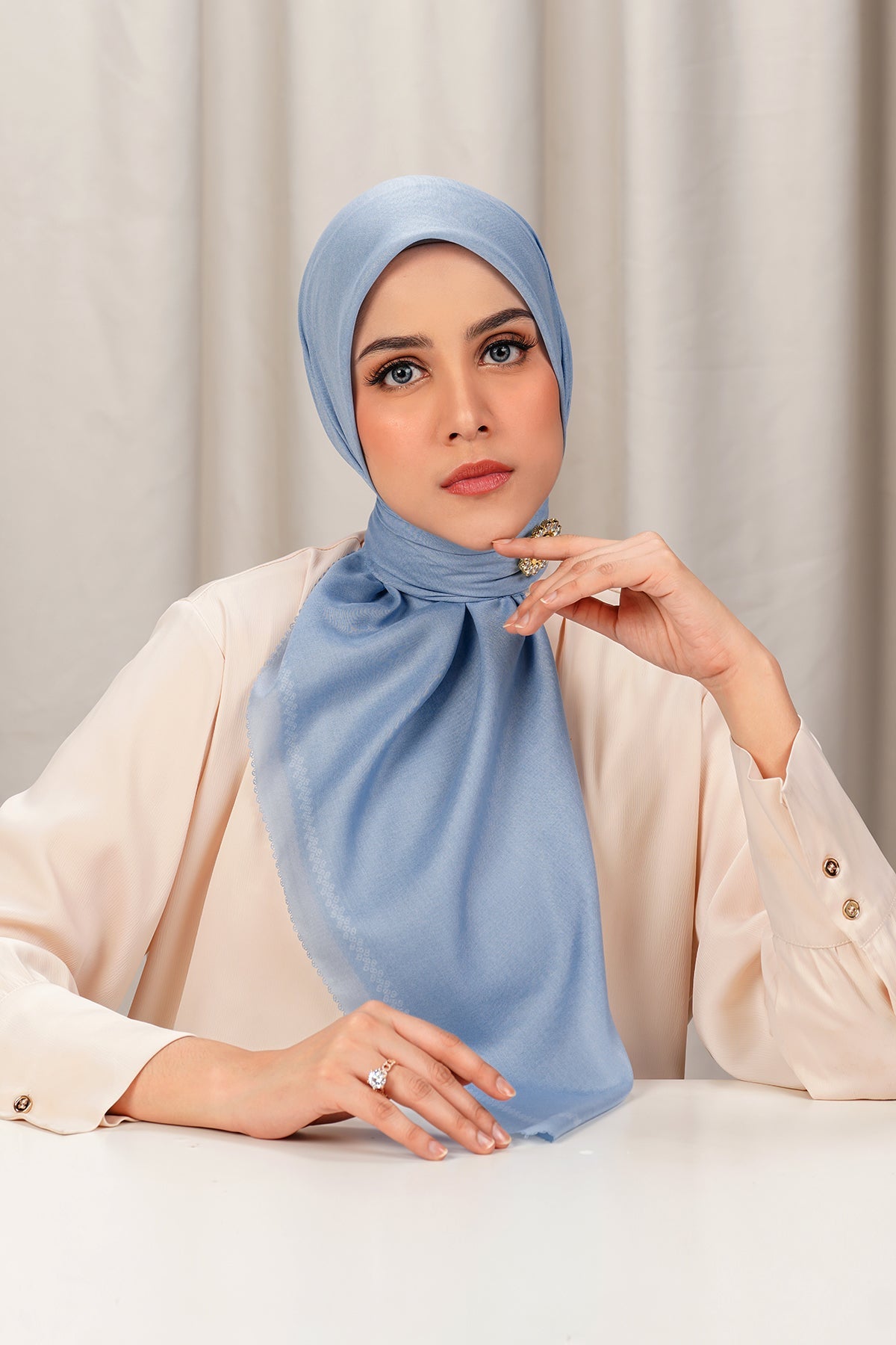 Today's Scarf - Forever Blue