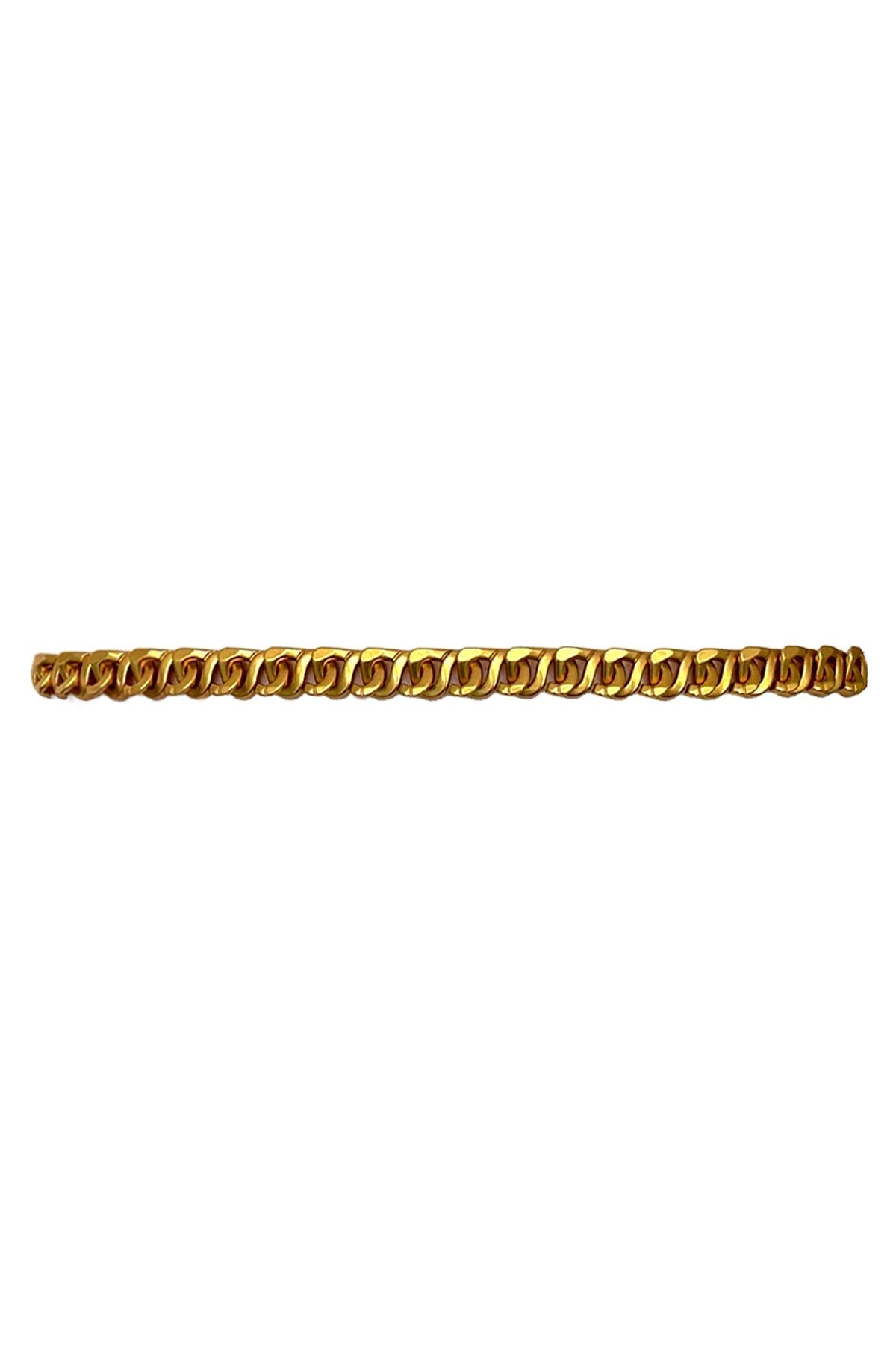 Tapis Chain Belt - Mustard