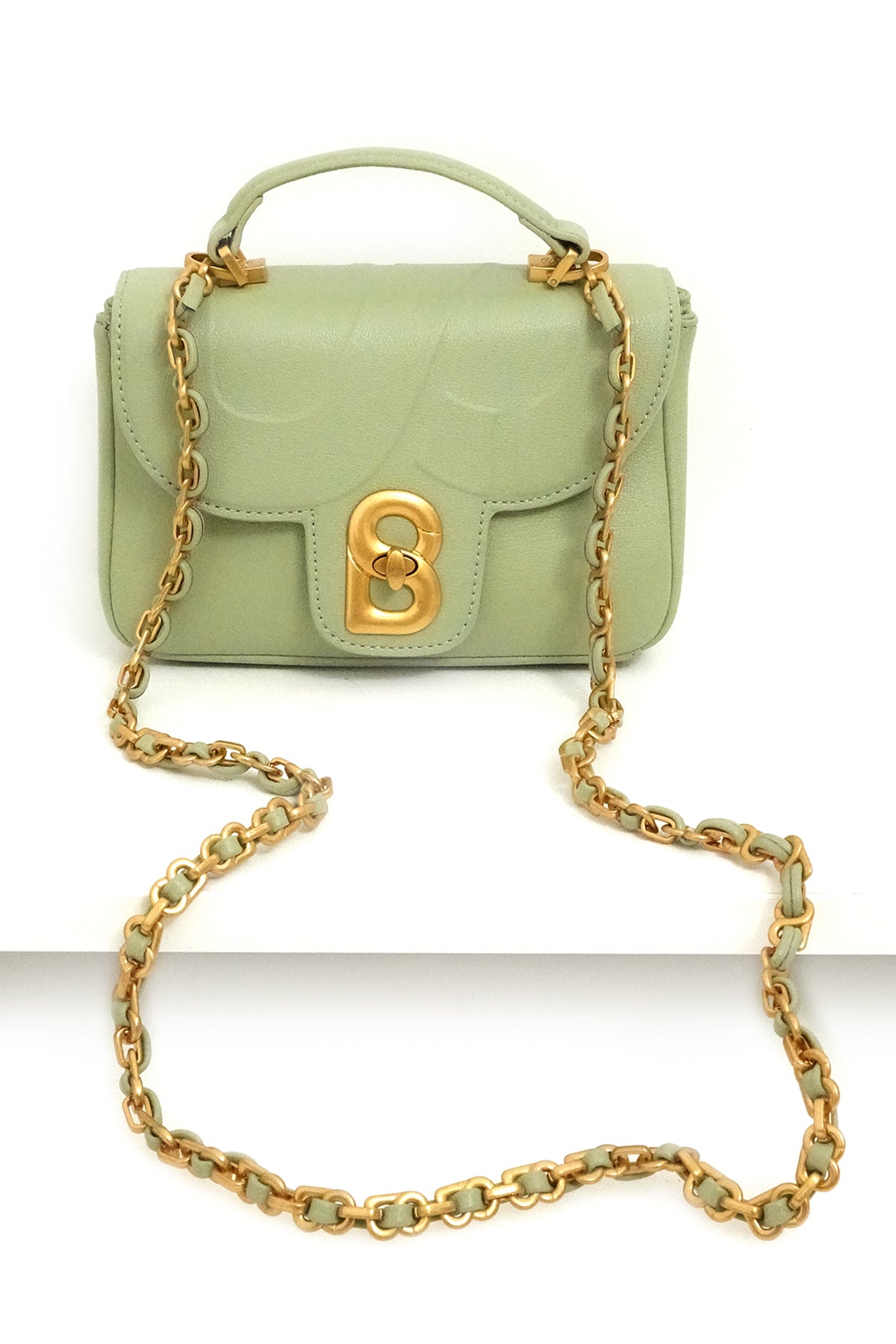 Alma Flap Bag Small - Pistachio