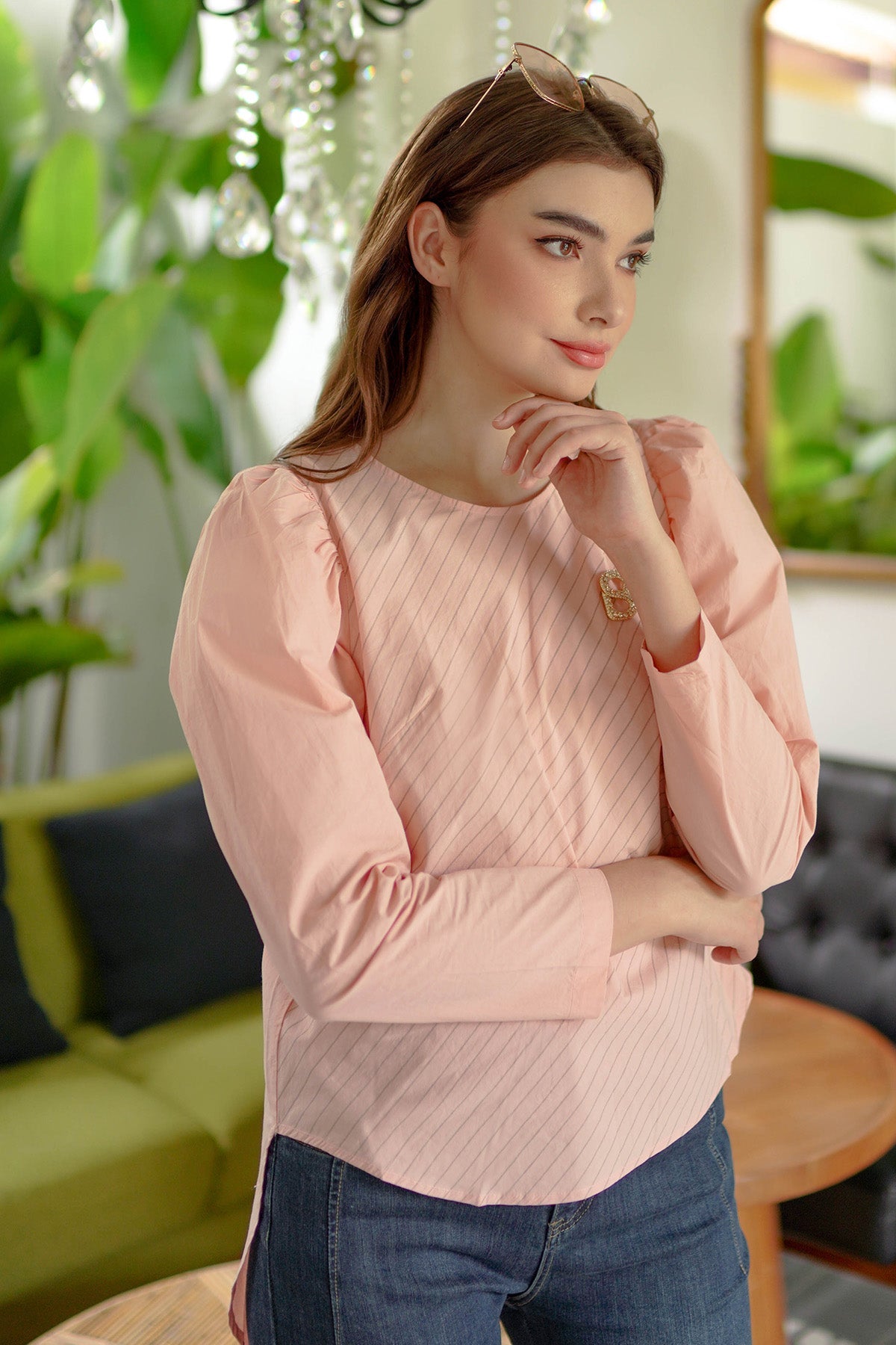 Amina Blouse - Pink