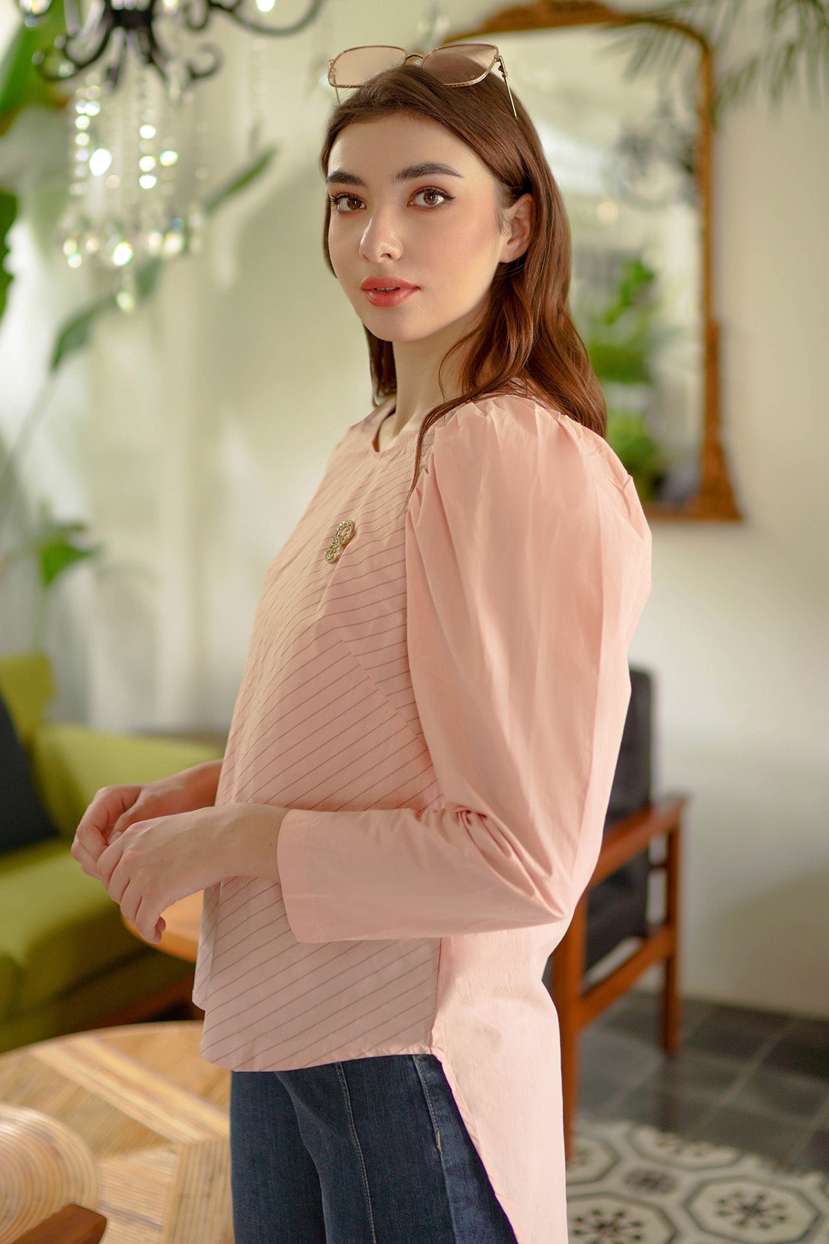 Amina Blouse - Pink