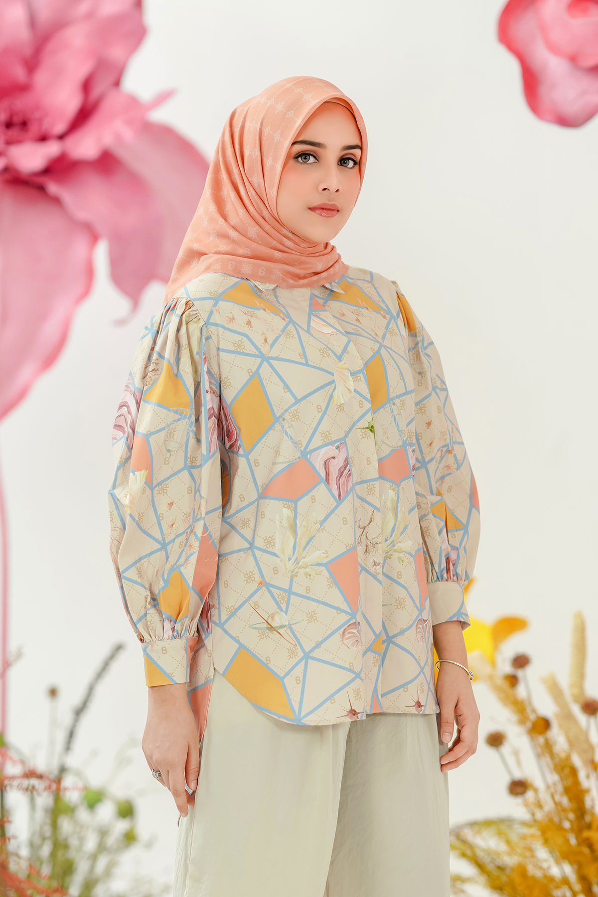 Astera Top - Pale Peach