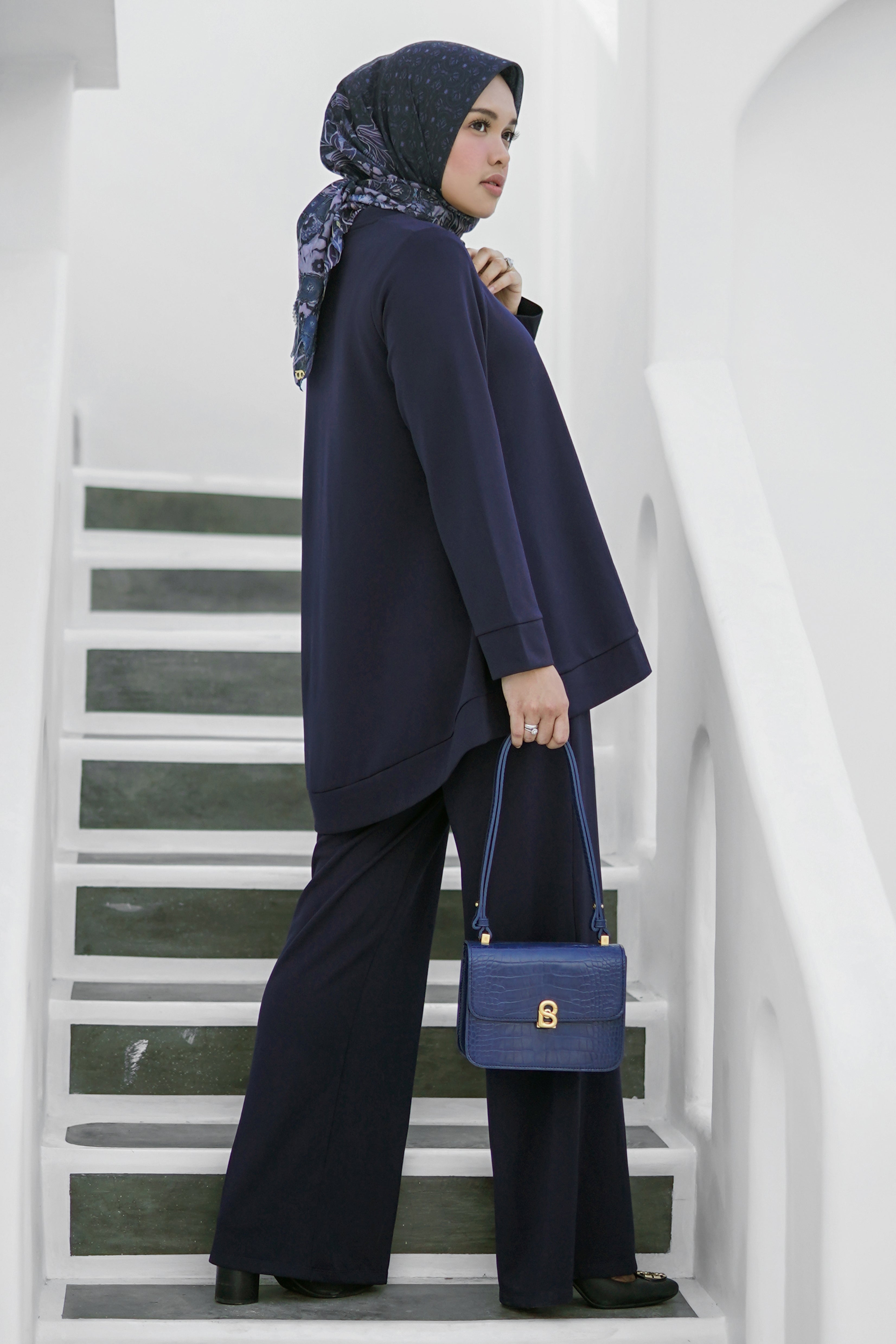 Navy Loosed Comfy Set