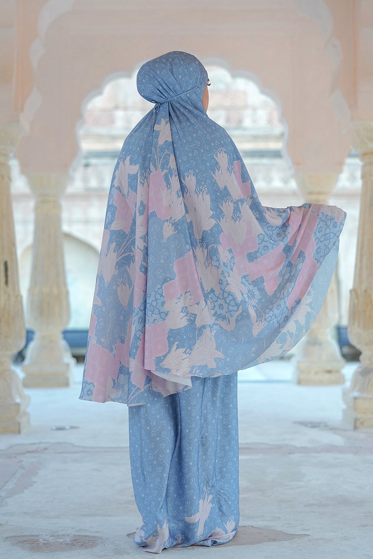 Maharani Prayer Robe - Blue