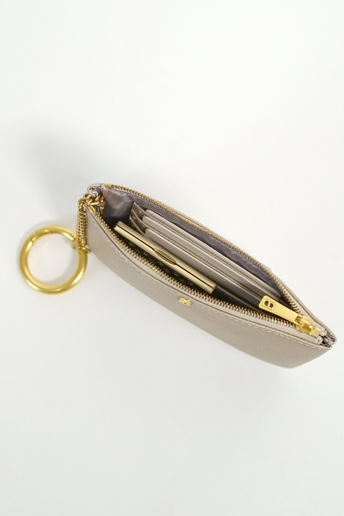 The Amy Short Wristlet - Gold