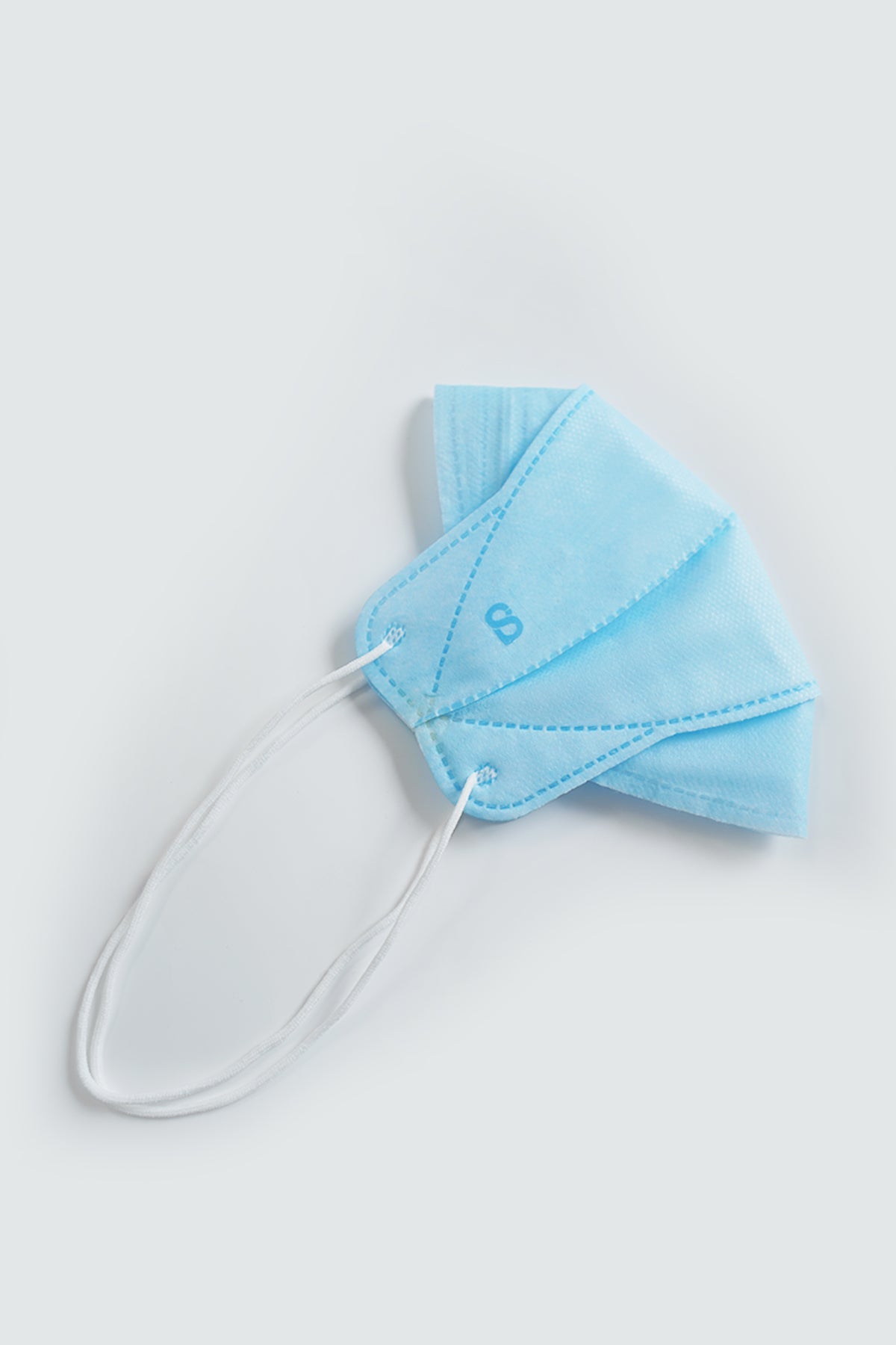 Buttonscarves Disposable Mask - Blue