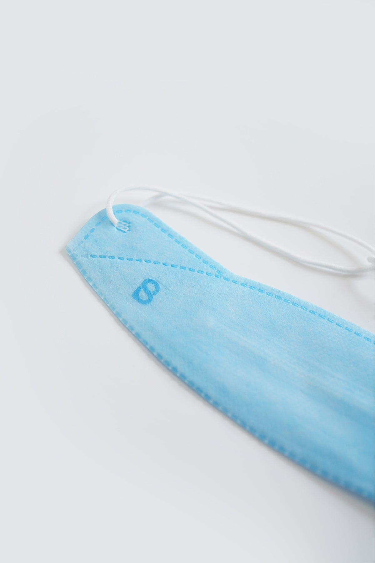 Buttonscarves Disposable Mask - Blue
