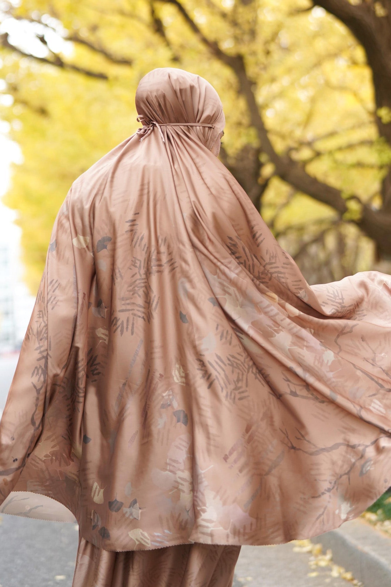 Prayer Robe Ginkgo in Toffee