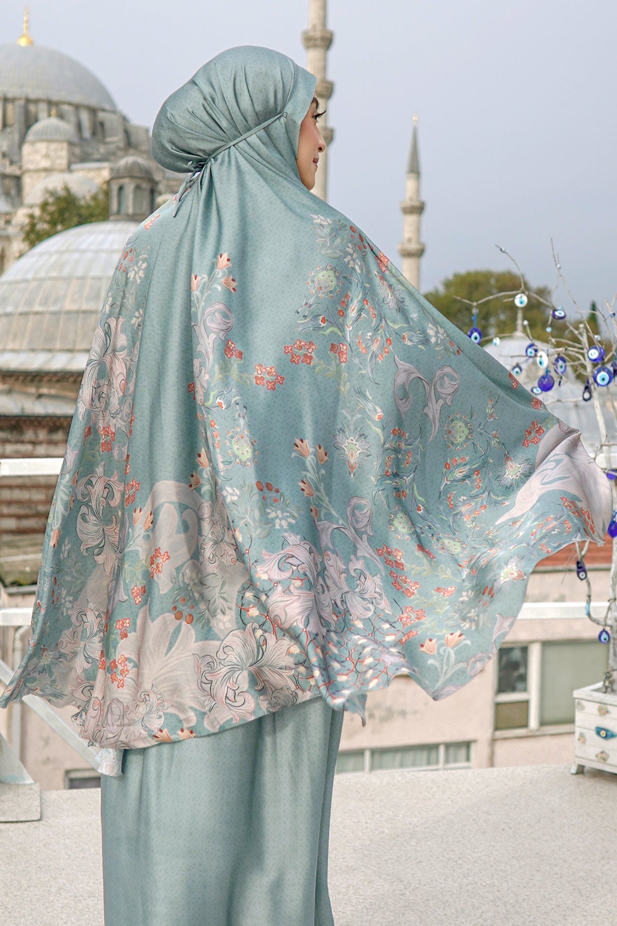 The Topkapi Prayer Robe - Turquoise