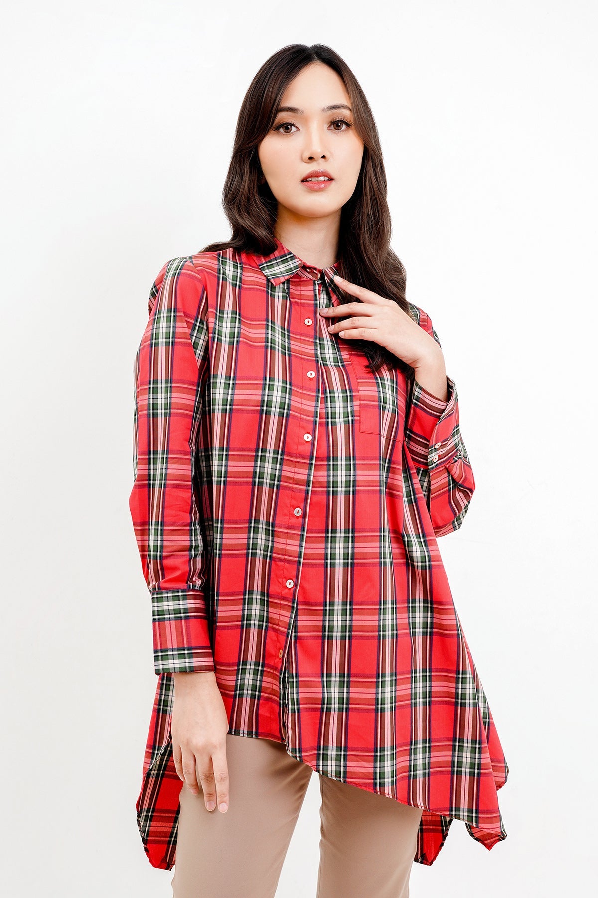 Brenda Shirt - Red