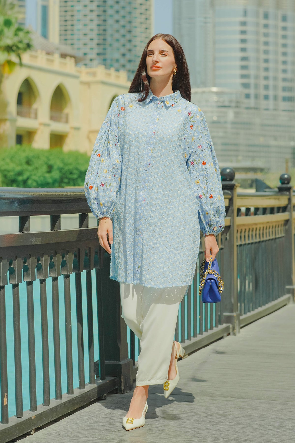 Marsha Shirt - Blue