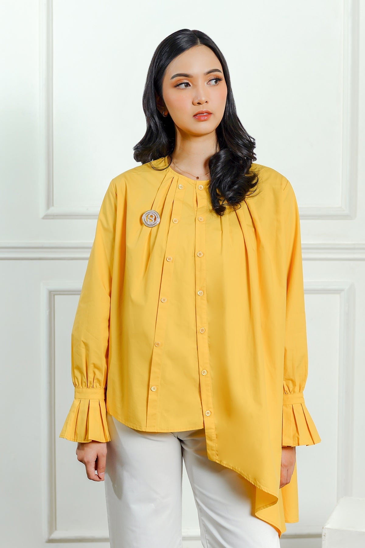 Tania Shirt - Yellow