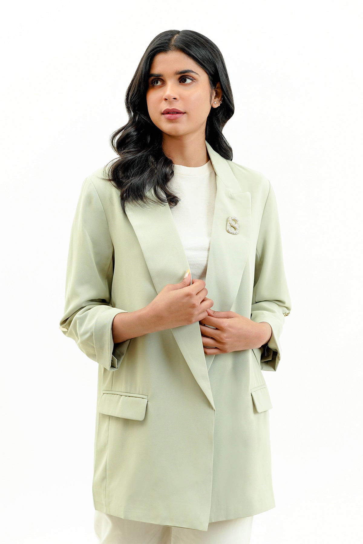 Essie Blazer - Green