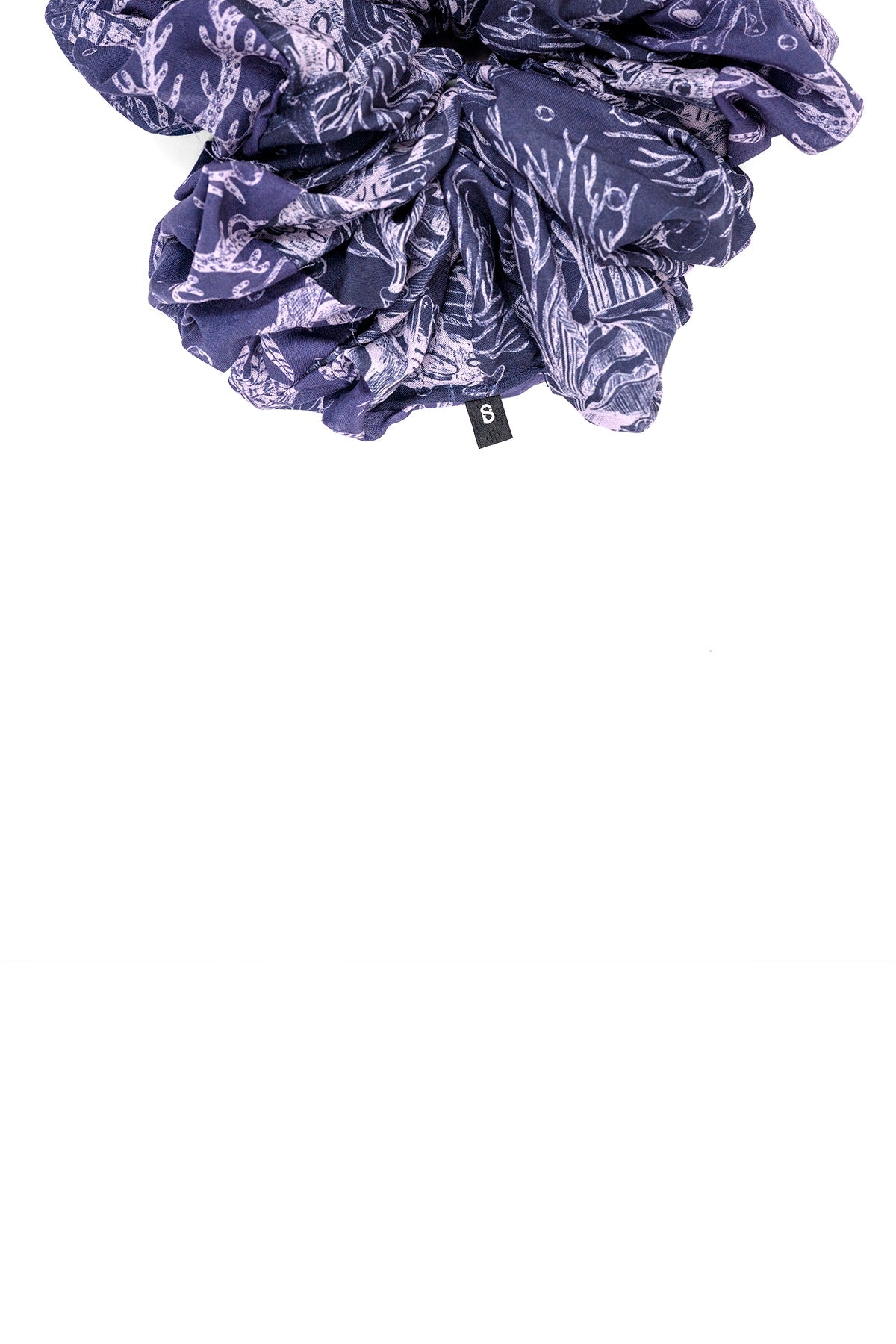 El Mar Minorca Scrunchie - Midnight Purple