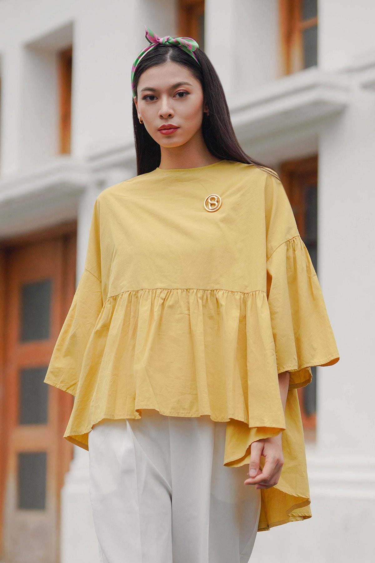 Naura Blouse - Yellow