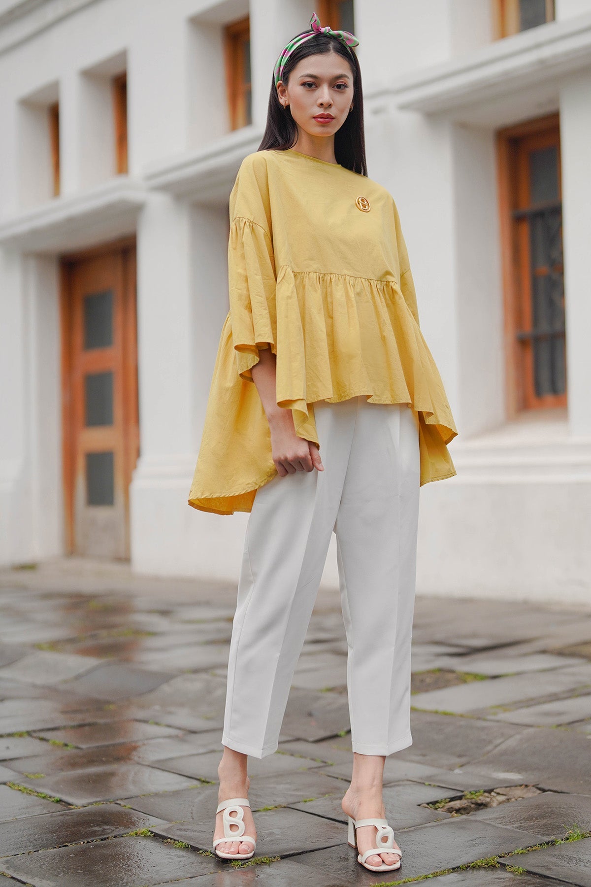Naura Blouse - Yellow