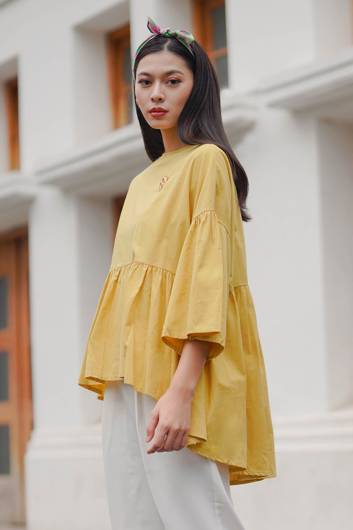 Naura Blouse - Yellow