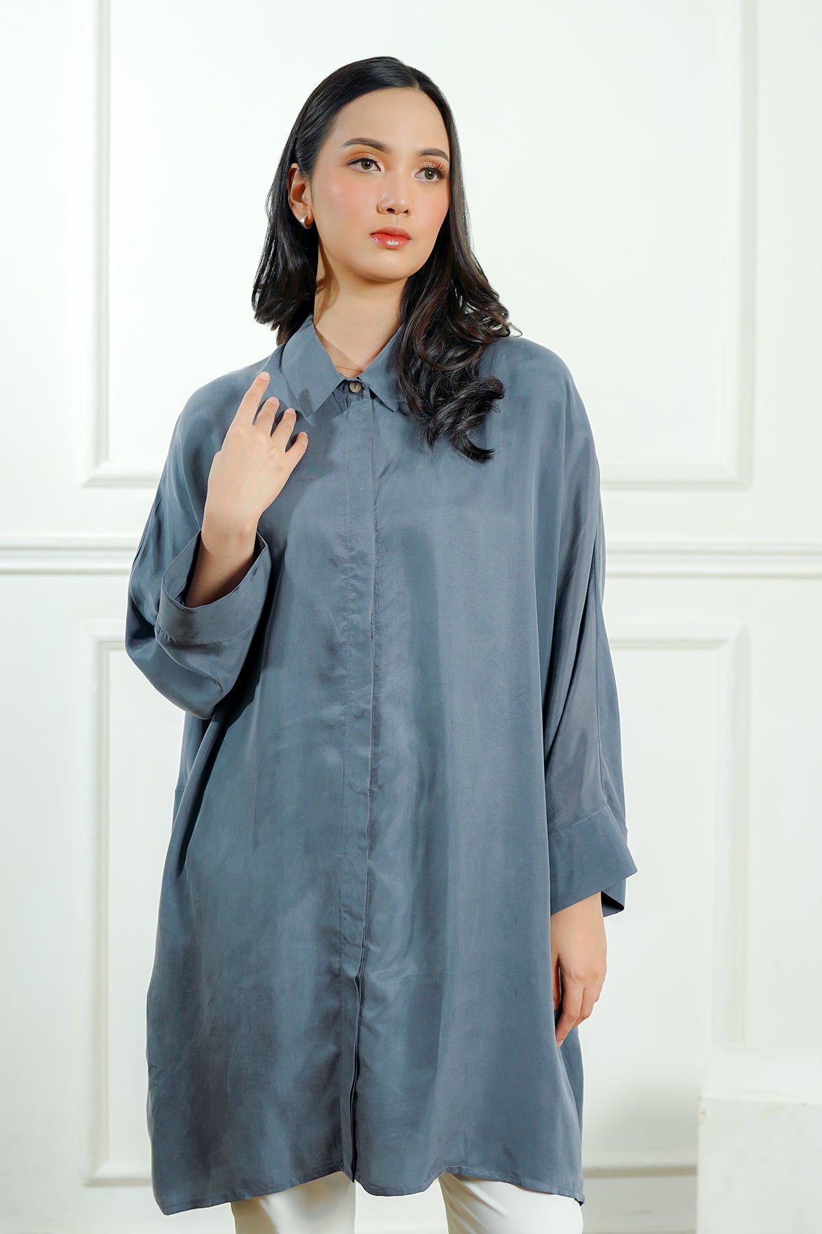 Preferee Shirt - Stone Grey