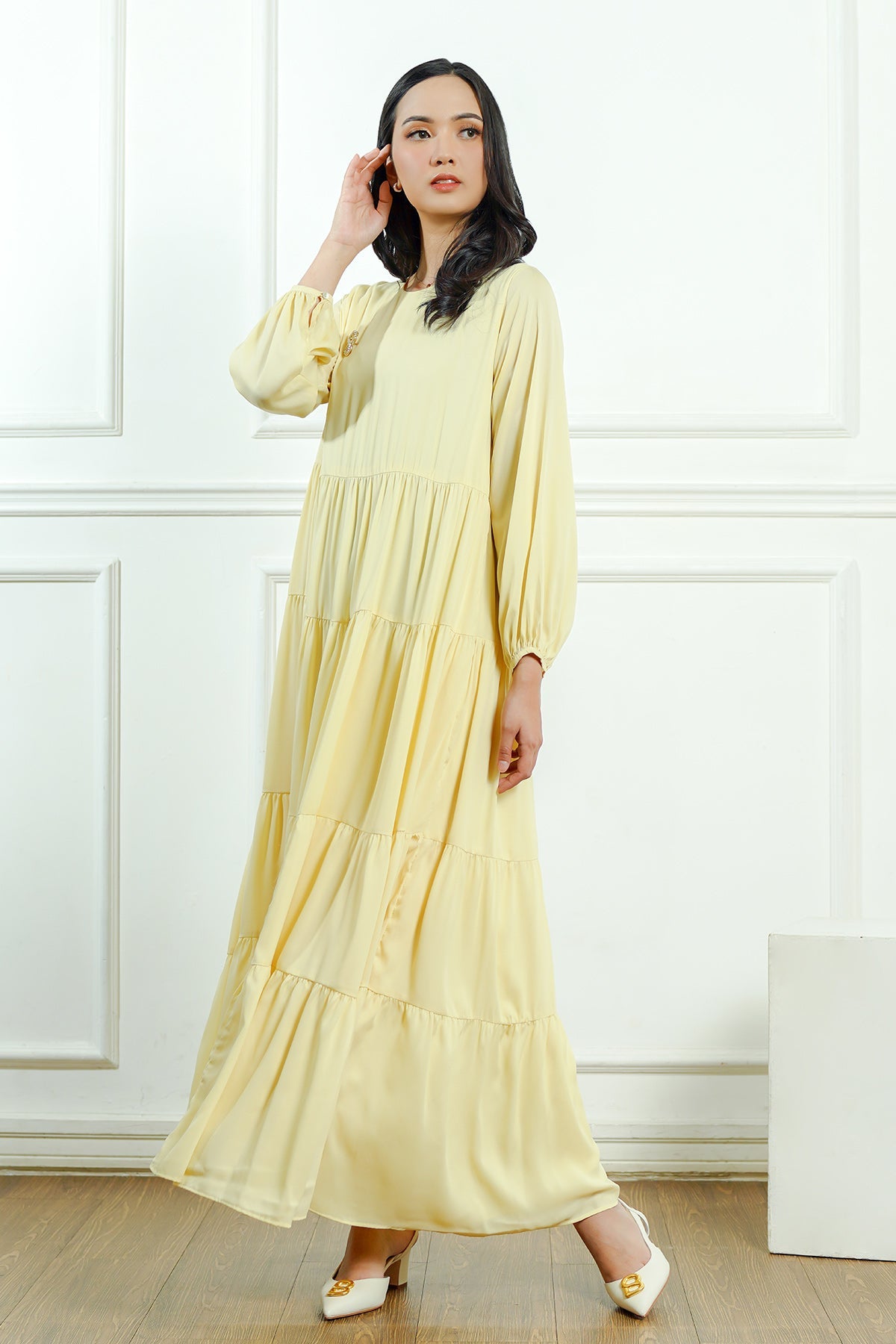Mikaila Dress - Yellow