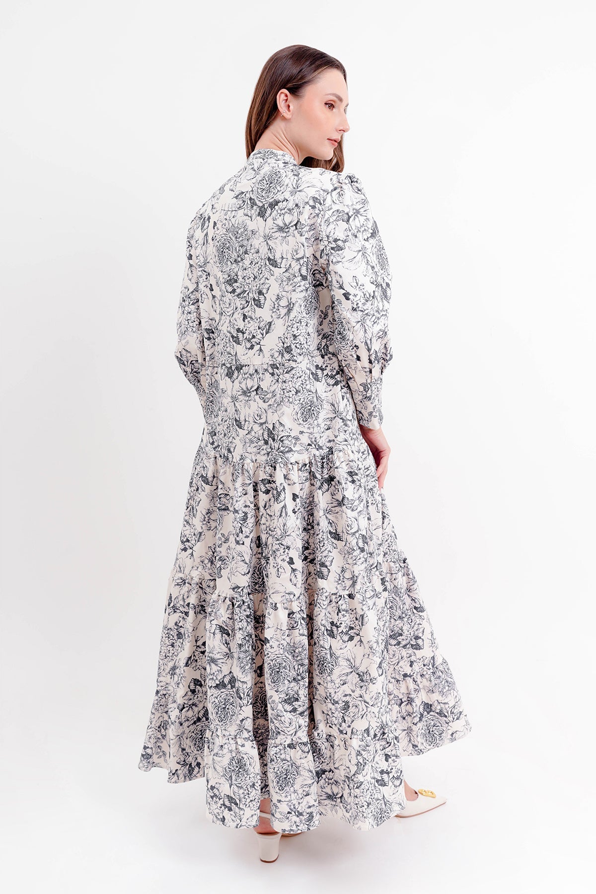 Le Jardin Bleu Maxi Dress