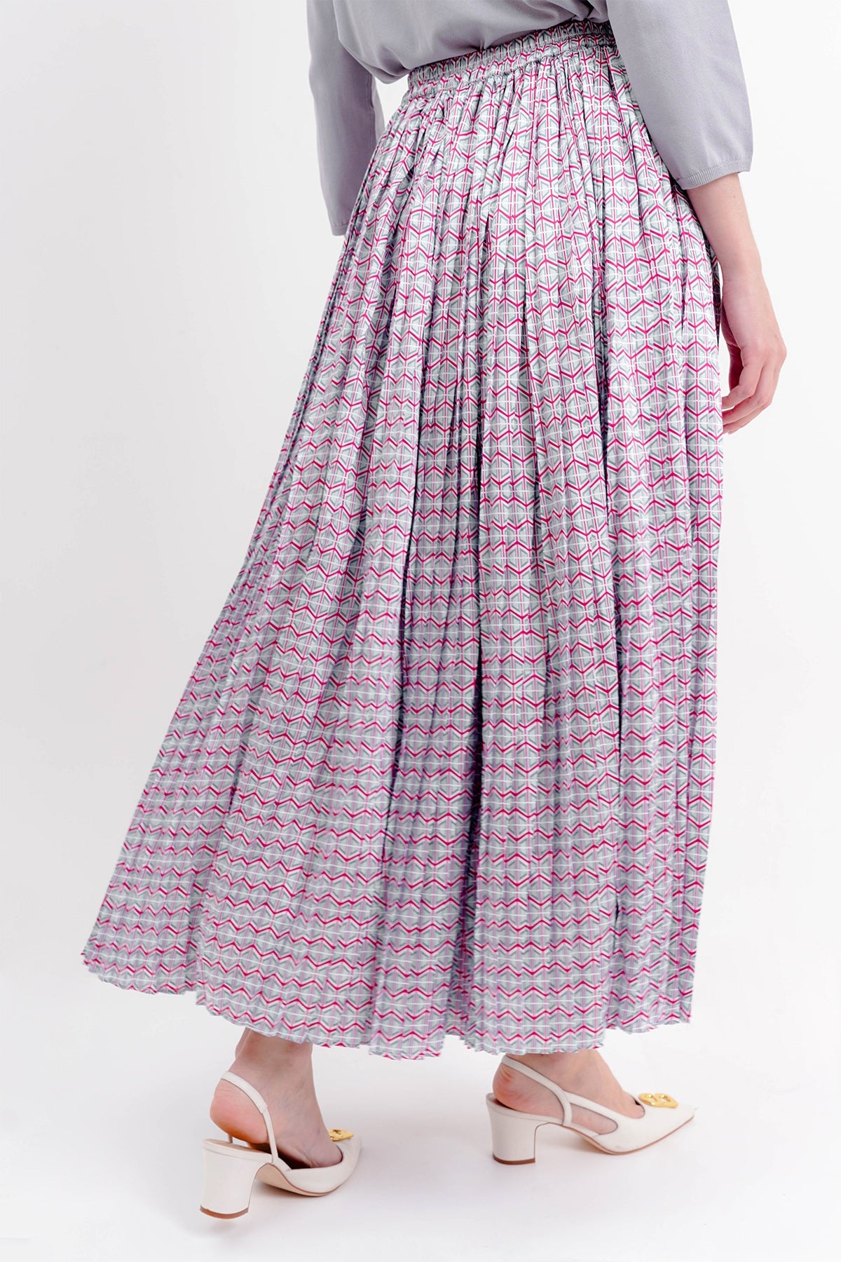 Giani Pleated Skirt - Blue