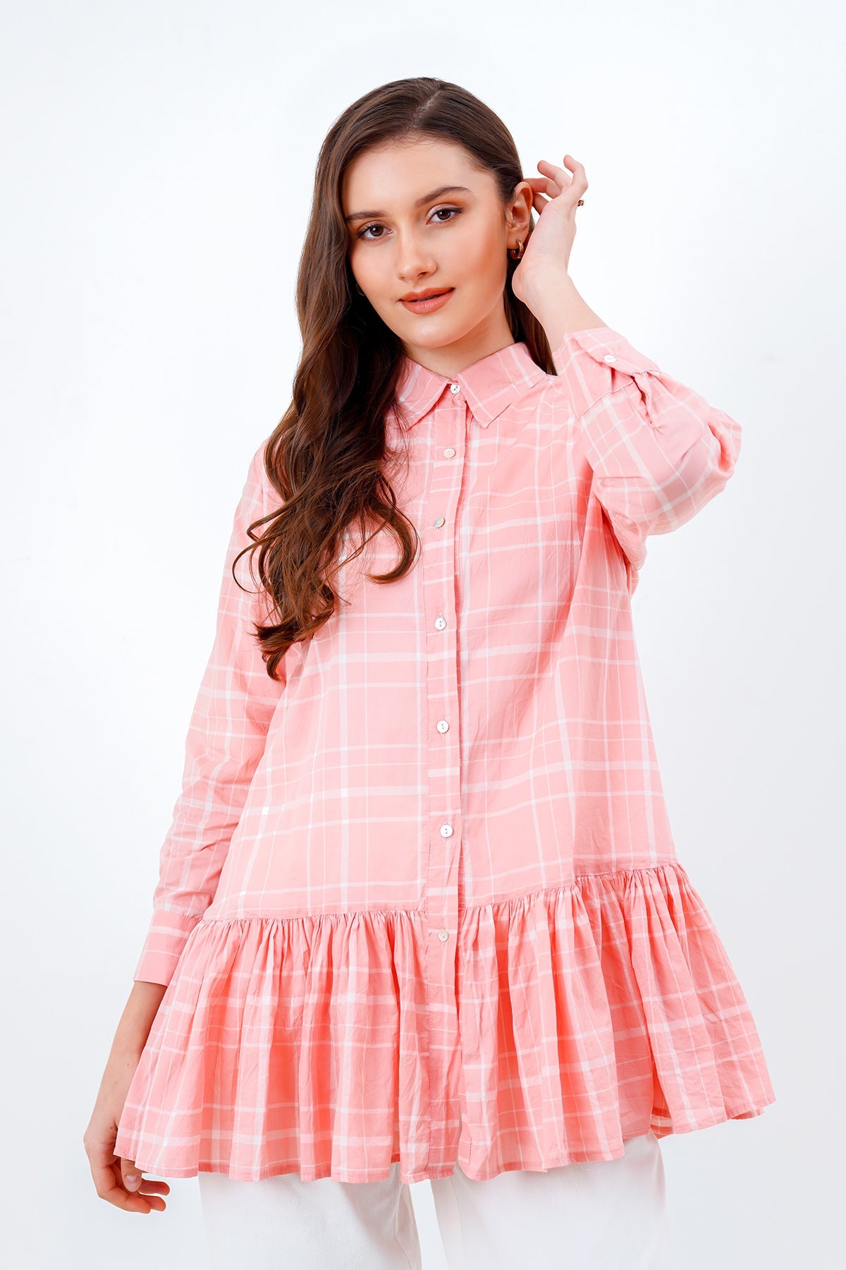 Zaira Shirt - Peach