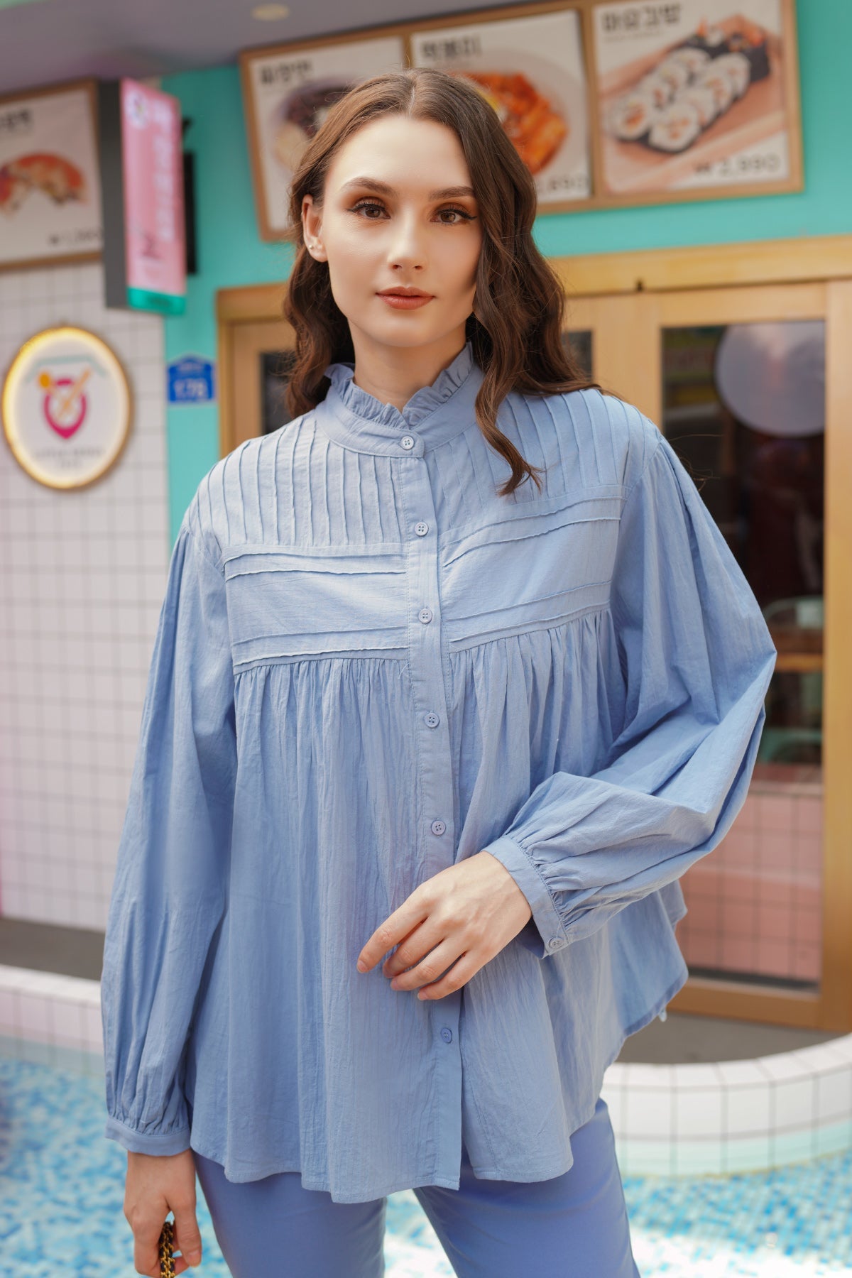 Raven Shirt - Blue