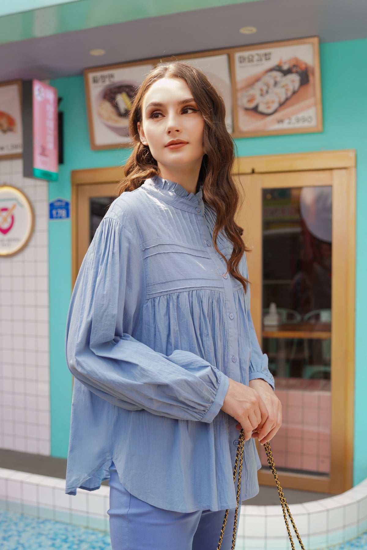 Raven Shirt - Blue
