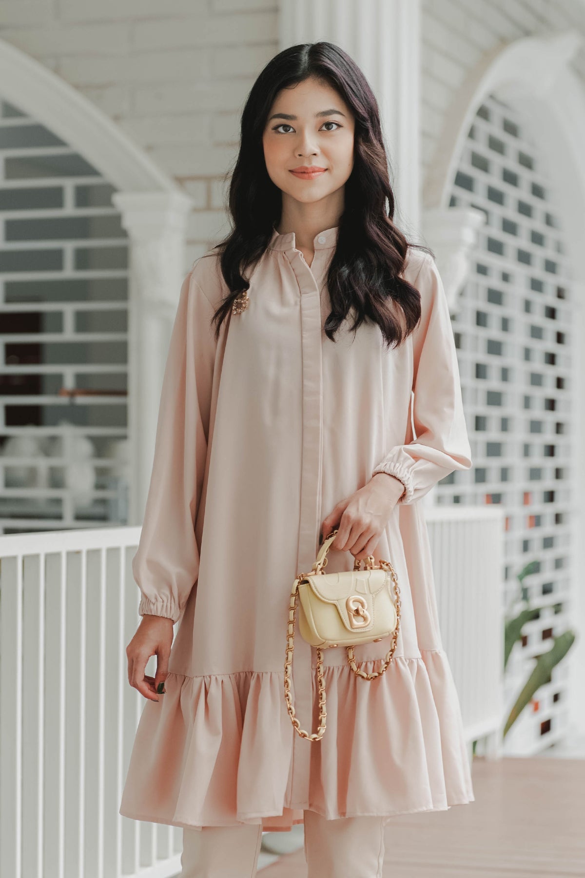 Adisa Shirt - Nude Pink