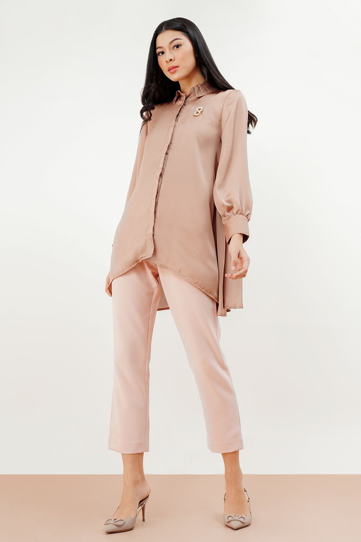 Sahira Shirt - Mocha