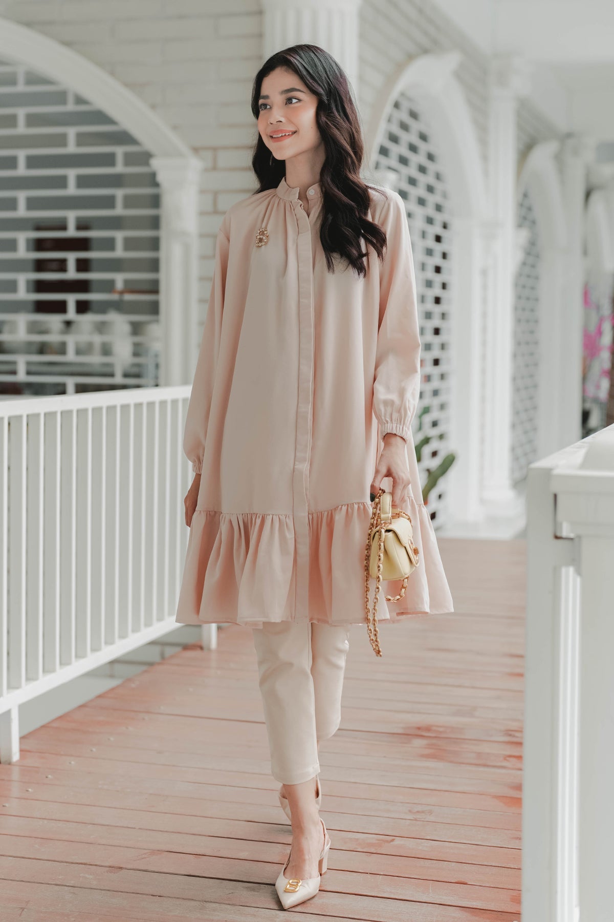 Adisa Shirt - Nude Pink