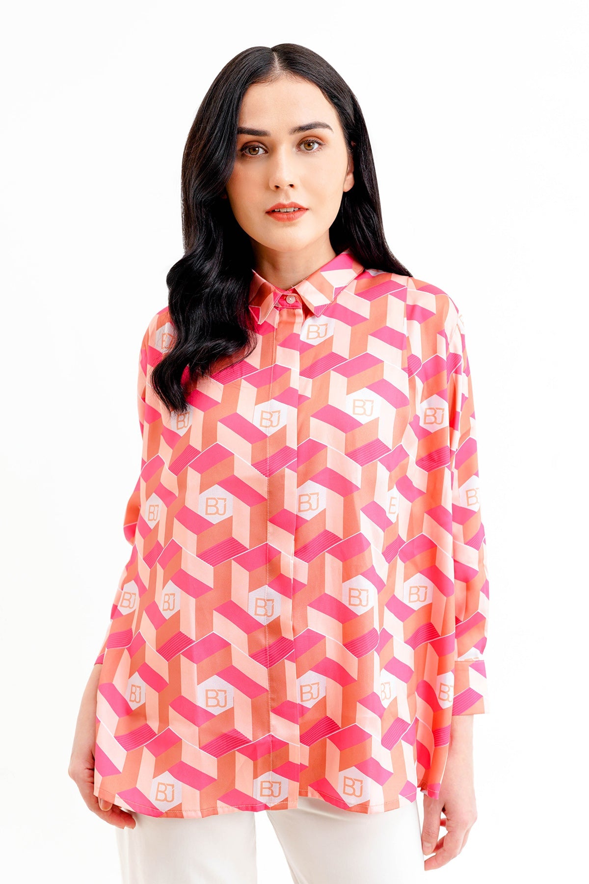 Arnia Basic Shirt - Pink