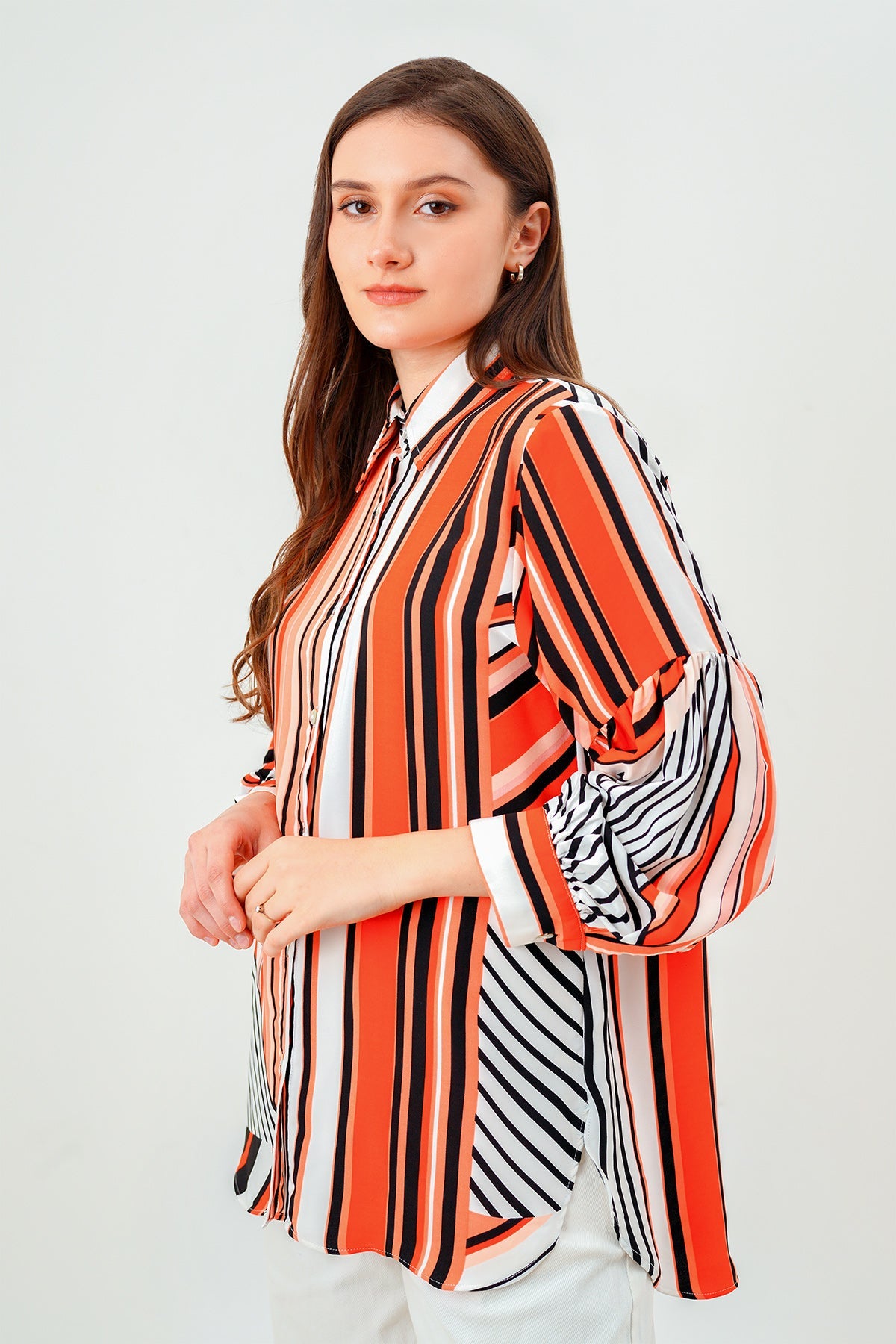 Isha Shirt - Orange