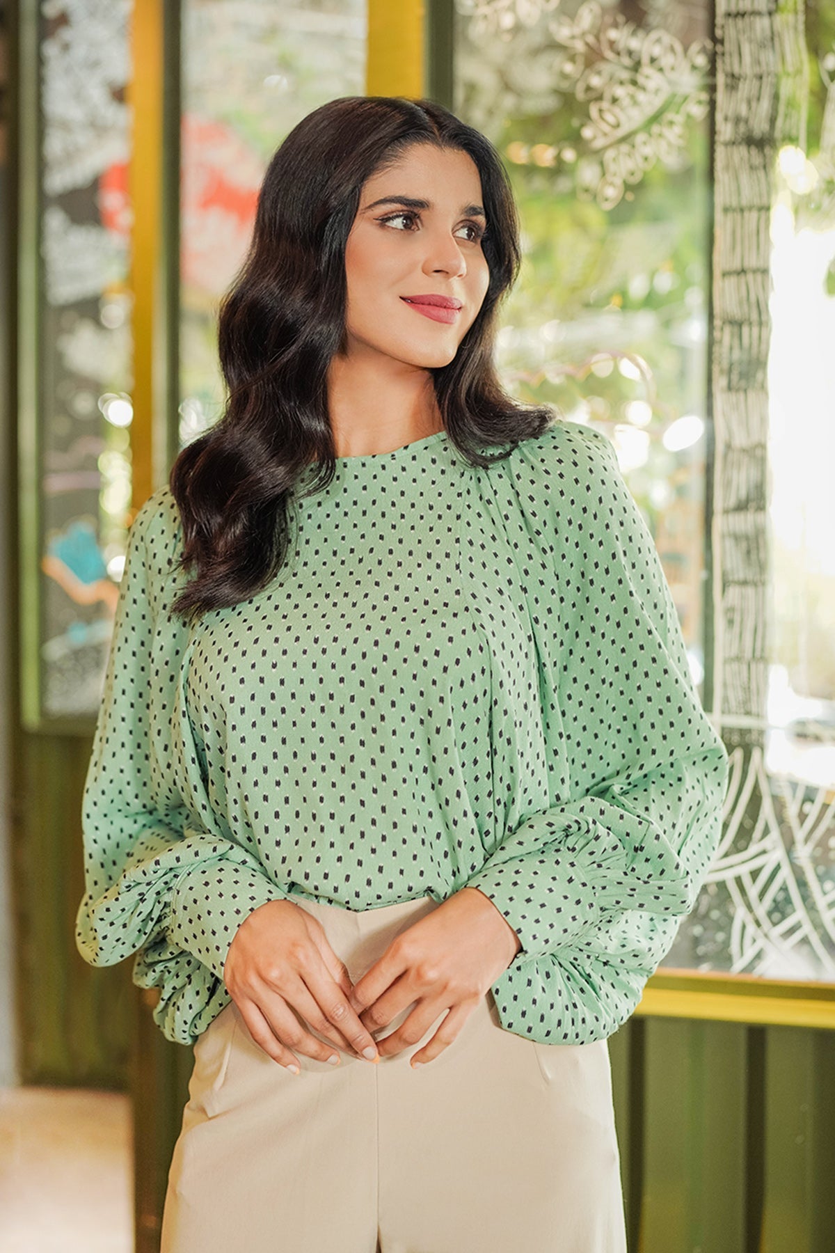 Chika Blouse - Green