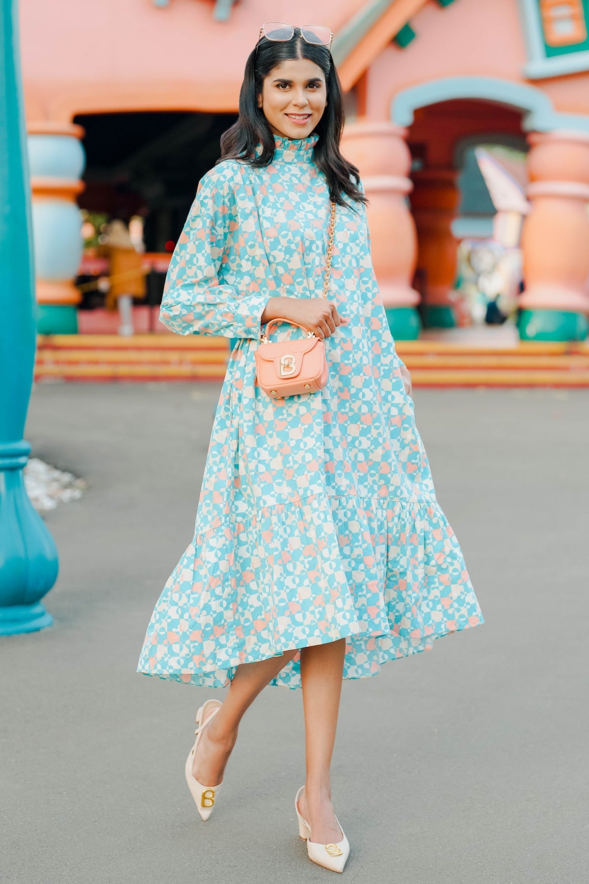 Puzzlea Tunic - Turquoise