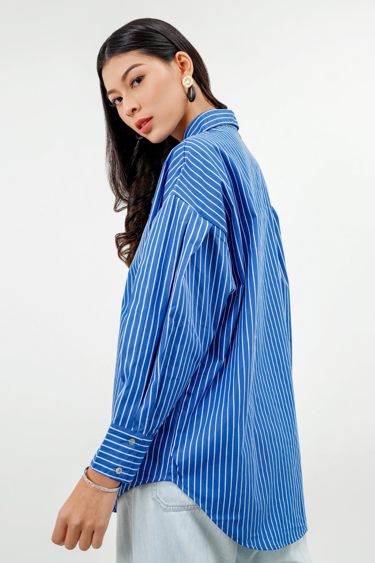 Yaya Shirt - Denim Blue