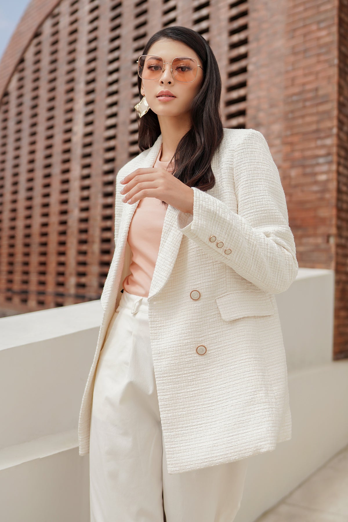 Coco Blazer - White