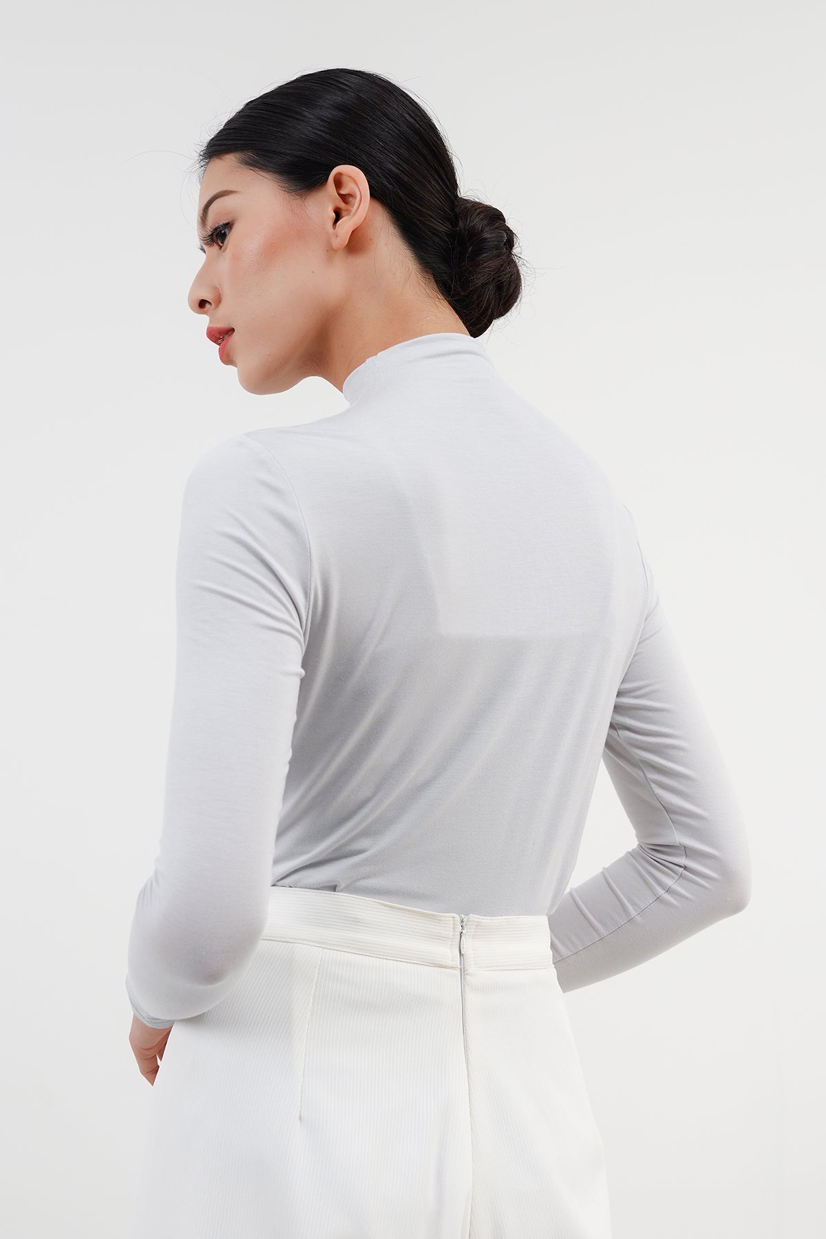 Everyday Inner Long Sleeves - Light Grey