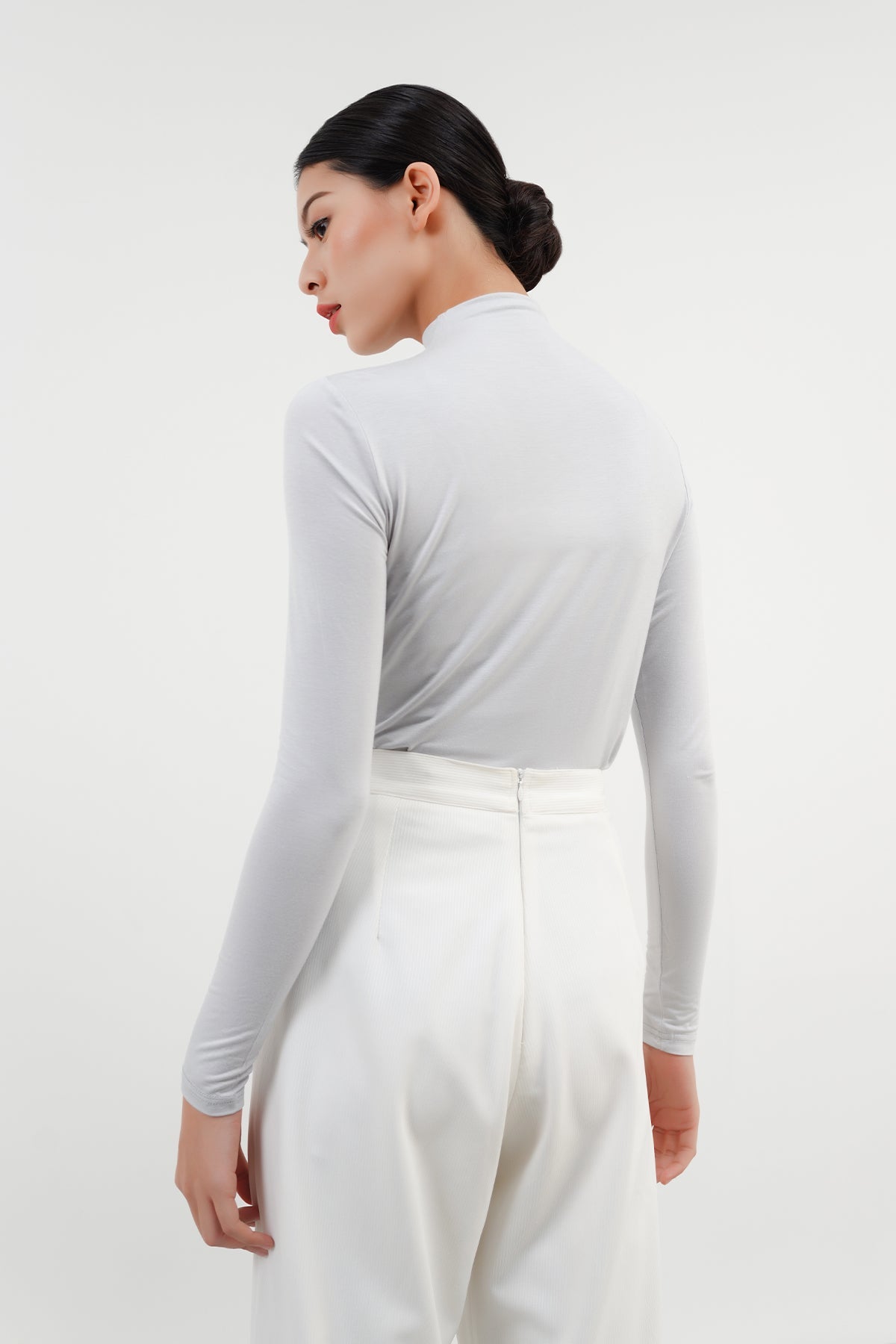 Everyday Inner Long Sleeves - Light Grey