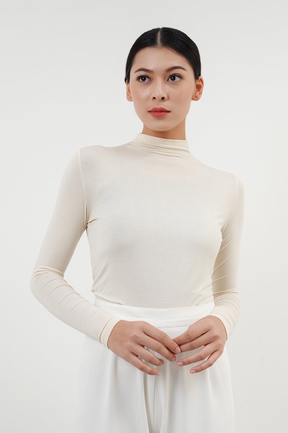 Everyday Inner Long Sleeves - Ivory