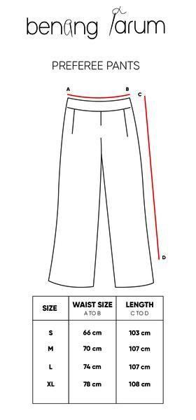 Preferee Pants 2.0 - Grey Stripes