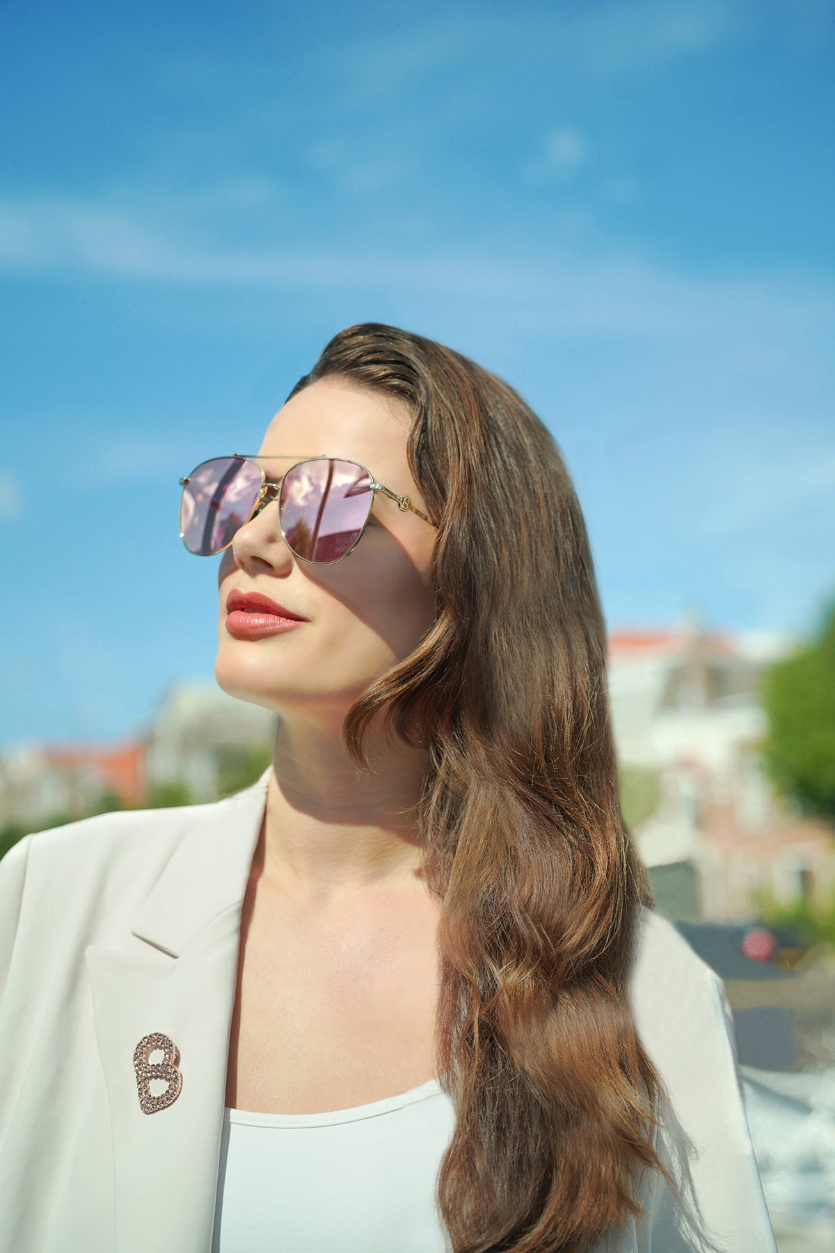 Jacqueline Sunglasses - Nebula