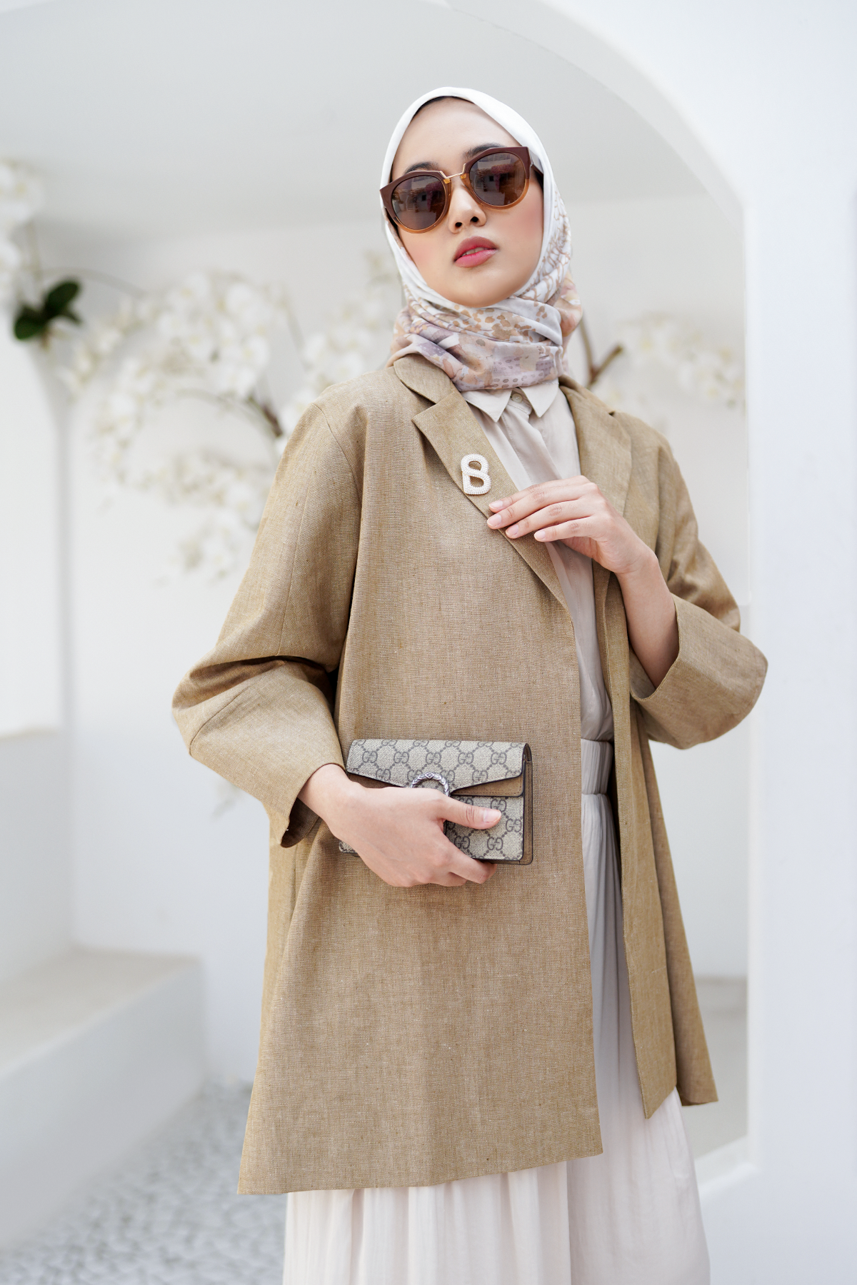 Tan Linen Outer