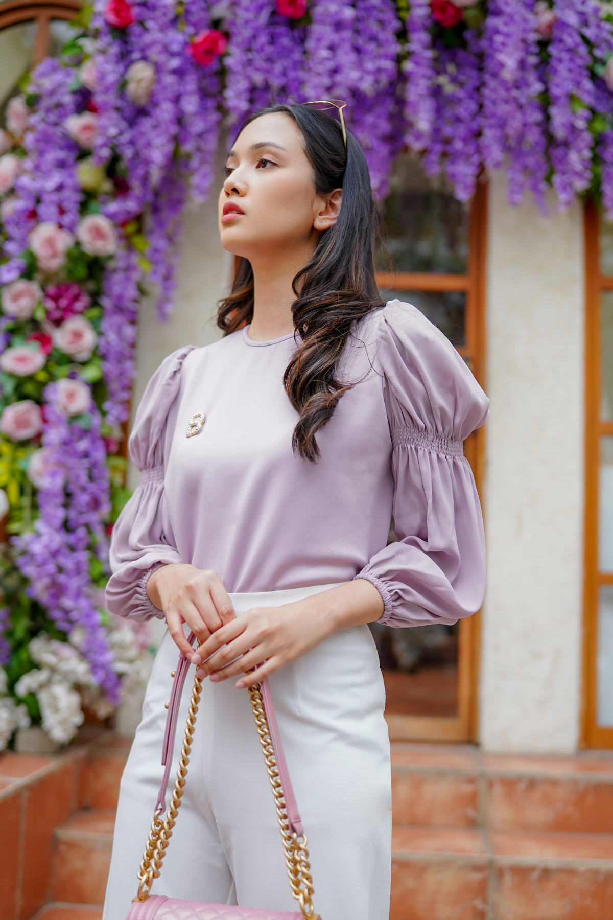 Purple Bella Blouse