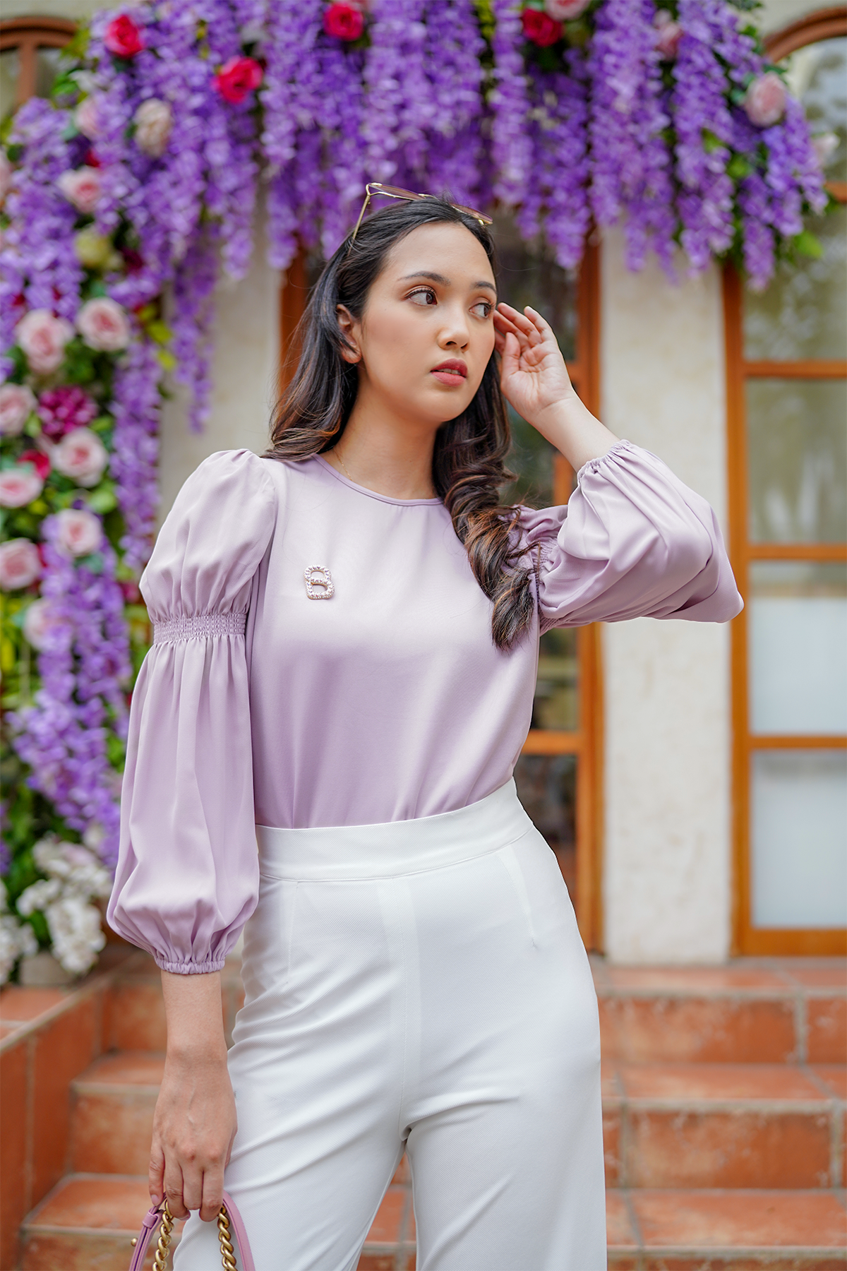 Purple Bella Blouse