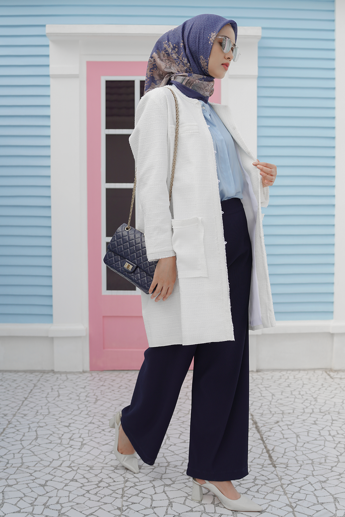 White Ghea Blazer