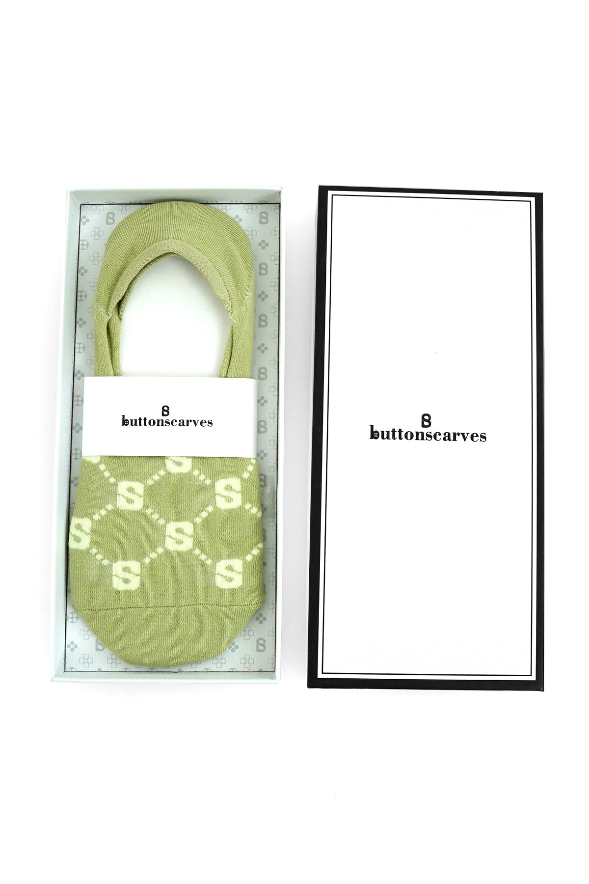 Monogram Socks Green