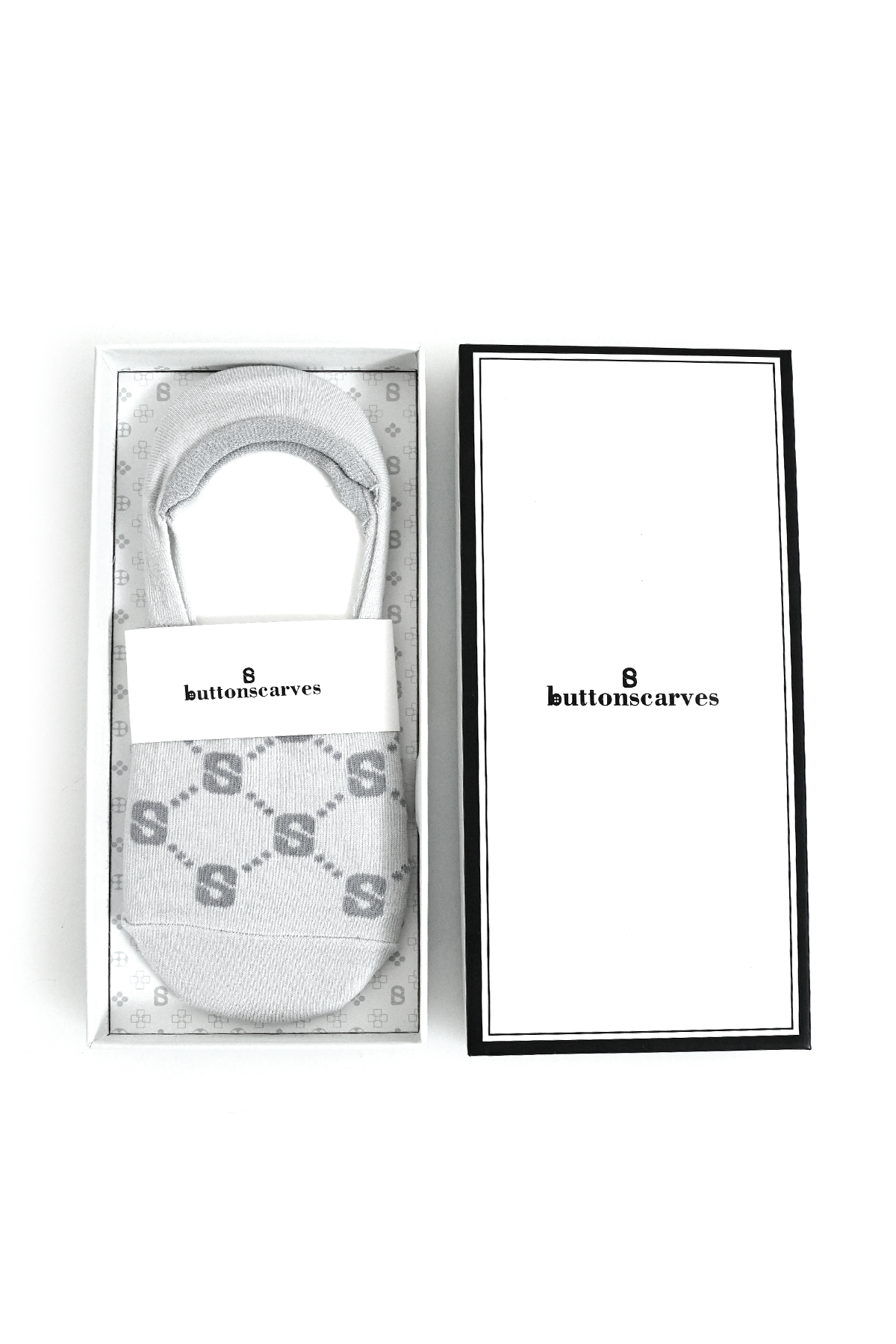 Monogram Socks Grey