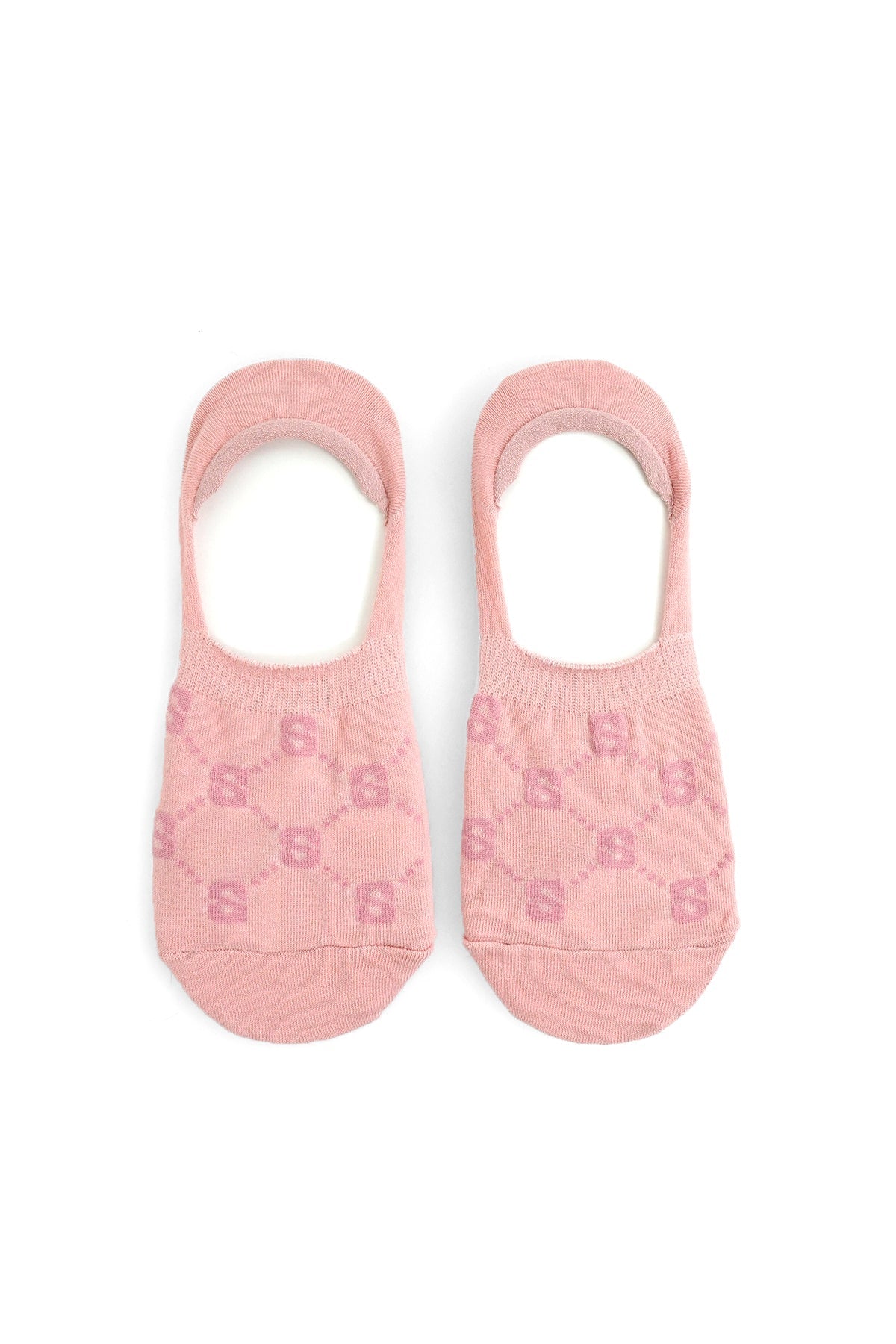 Monogram Socks Pink