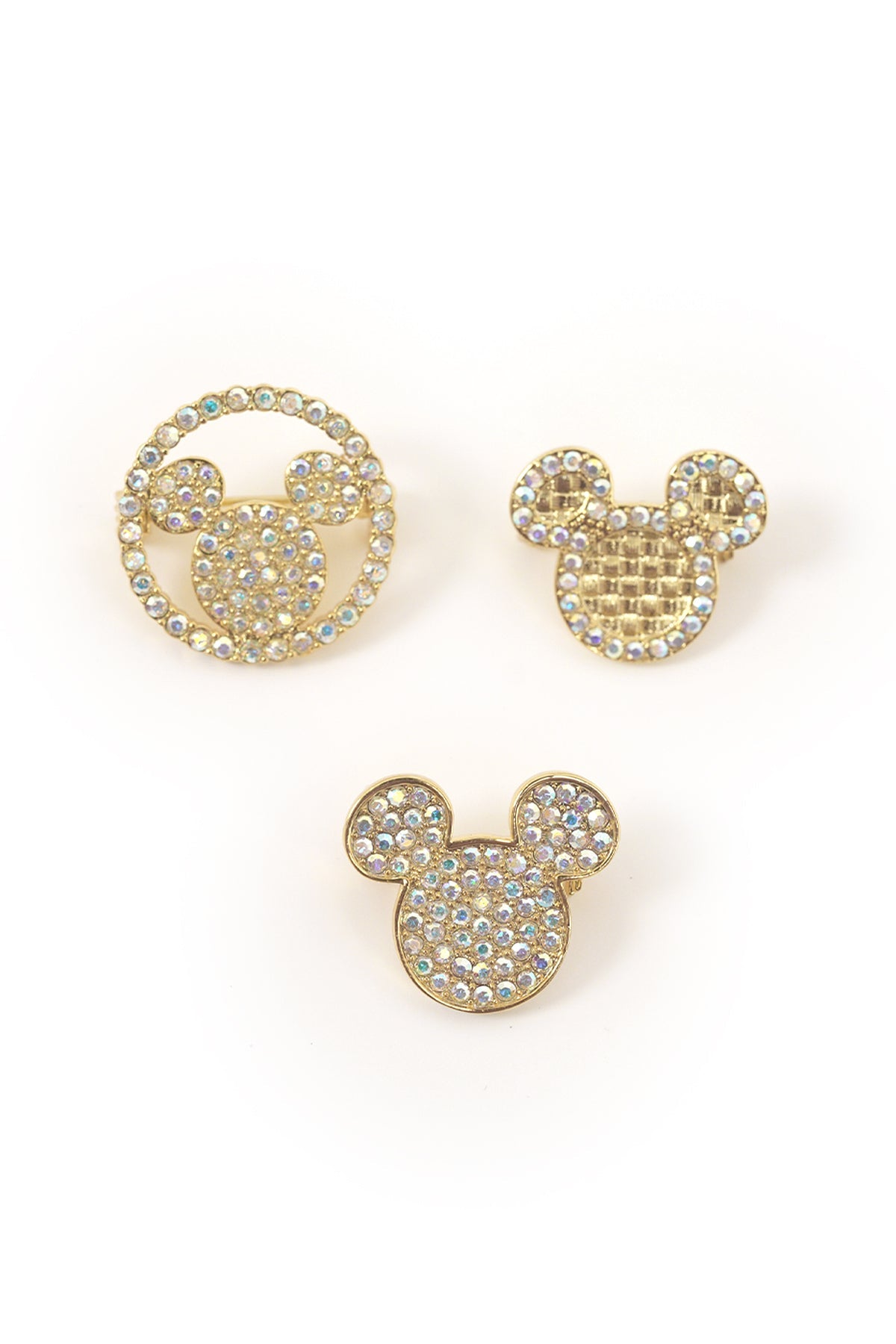 Petite Disney x Buttonscarves Brooch - Gold Package